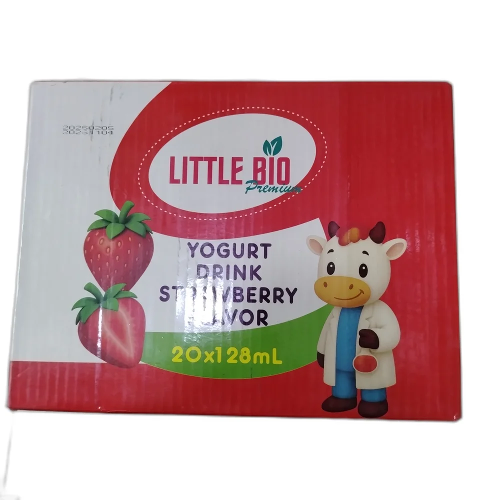 Little Bio Premium Yogurt Drink Strawberry Flavor — available at pharmacies in Cambodia on PharmKulen
