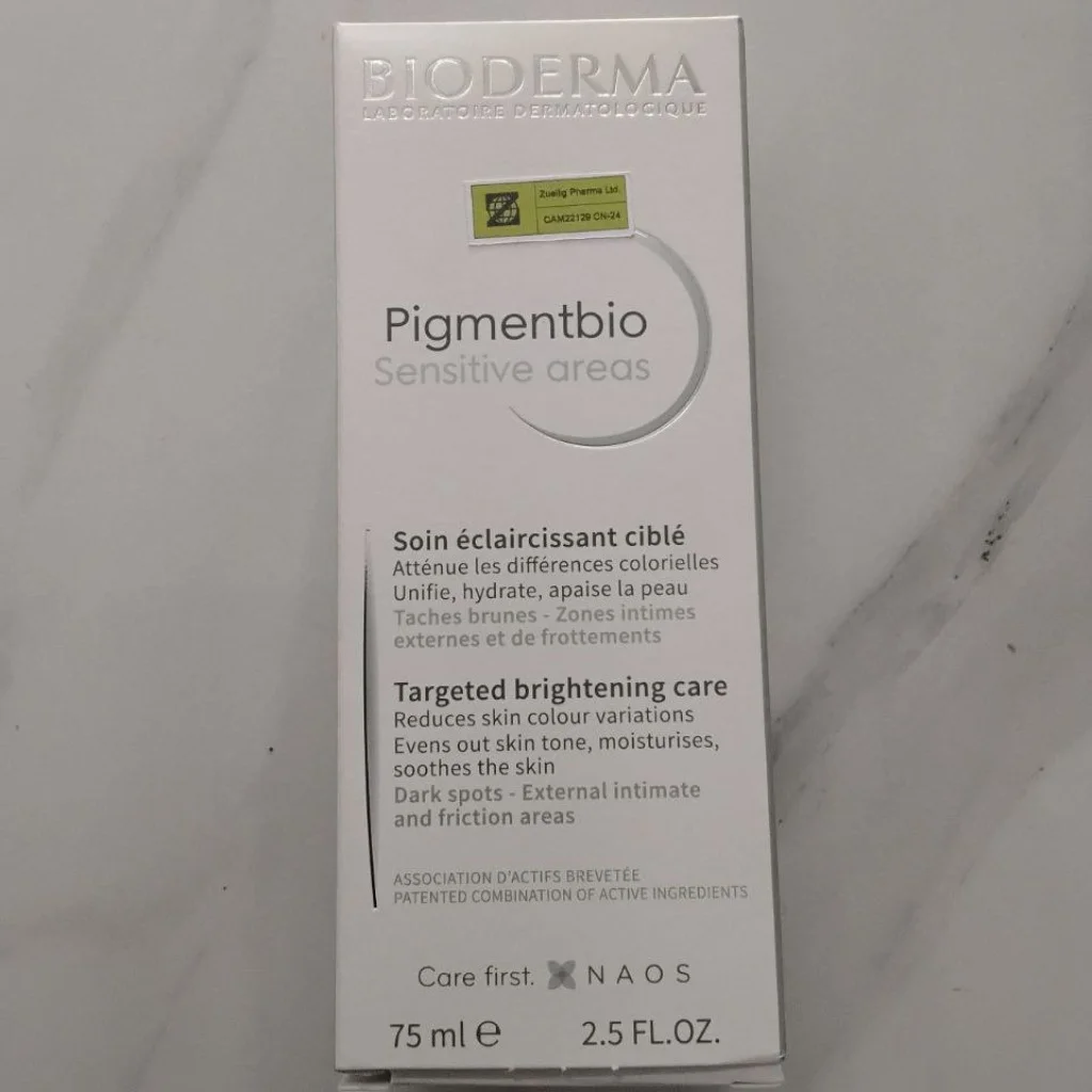 Bioderma Pigmentbio Sensitive Areas — available at pharmacies in Cambodia on PharmKulen