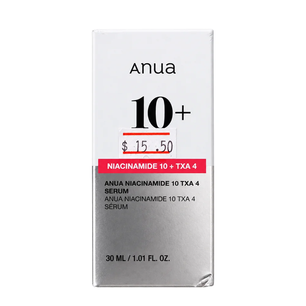 Anua Niacinamide 10 + TXA 4 Serum — available at pharmacies in Cambodia on PharmKulen