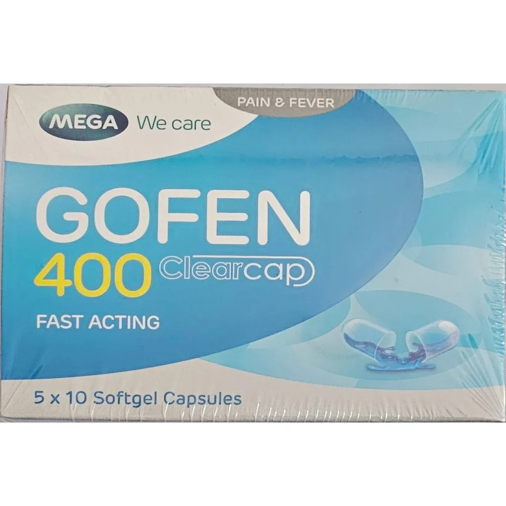 Gofen Clearcap — available at pharmacies in Cambodia on PharmKulen