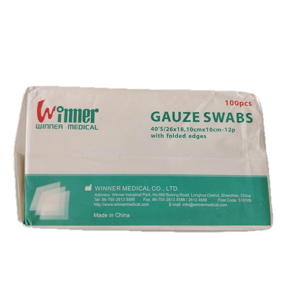 Winner Gauze Swabs — available at pharmacies in Cambodia on PharmKulen