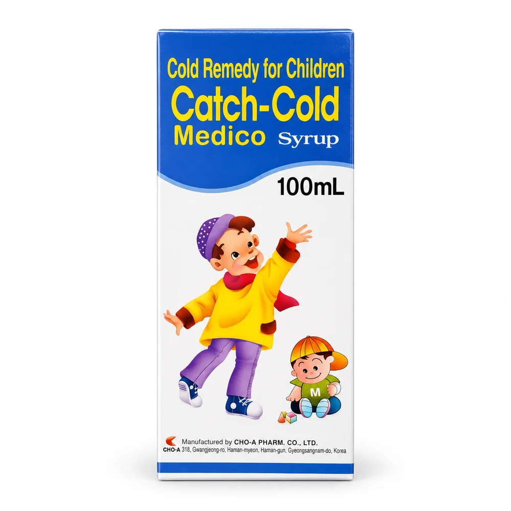 Catch-Cold Medico — available at pharmacies in Cambodia on PharmKulen