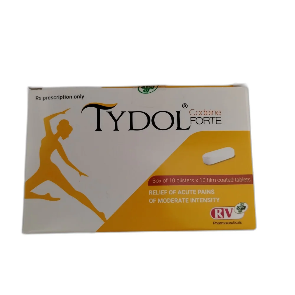 Tydol Codeine Forte — available at pharmacies in Cambodia on PharmKulen