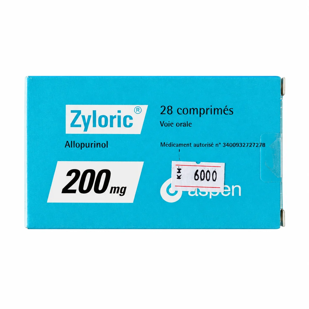 Zyloric — available at pharmacies in Cambodia on PharmKulen
