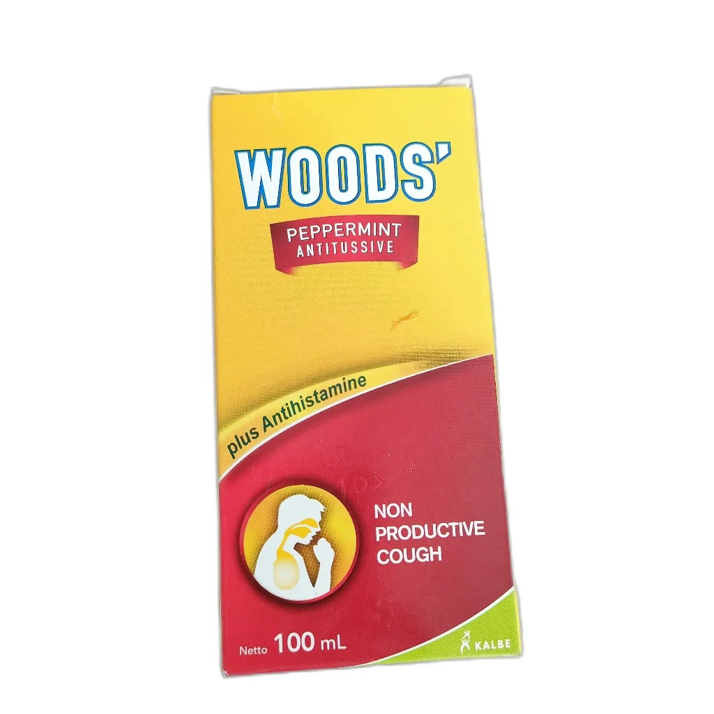 Woods' Peppermint Antitussive — available at pharmacies in Cambodia on PharmKulen