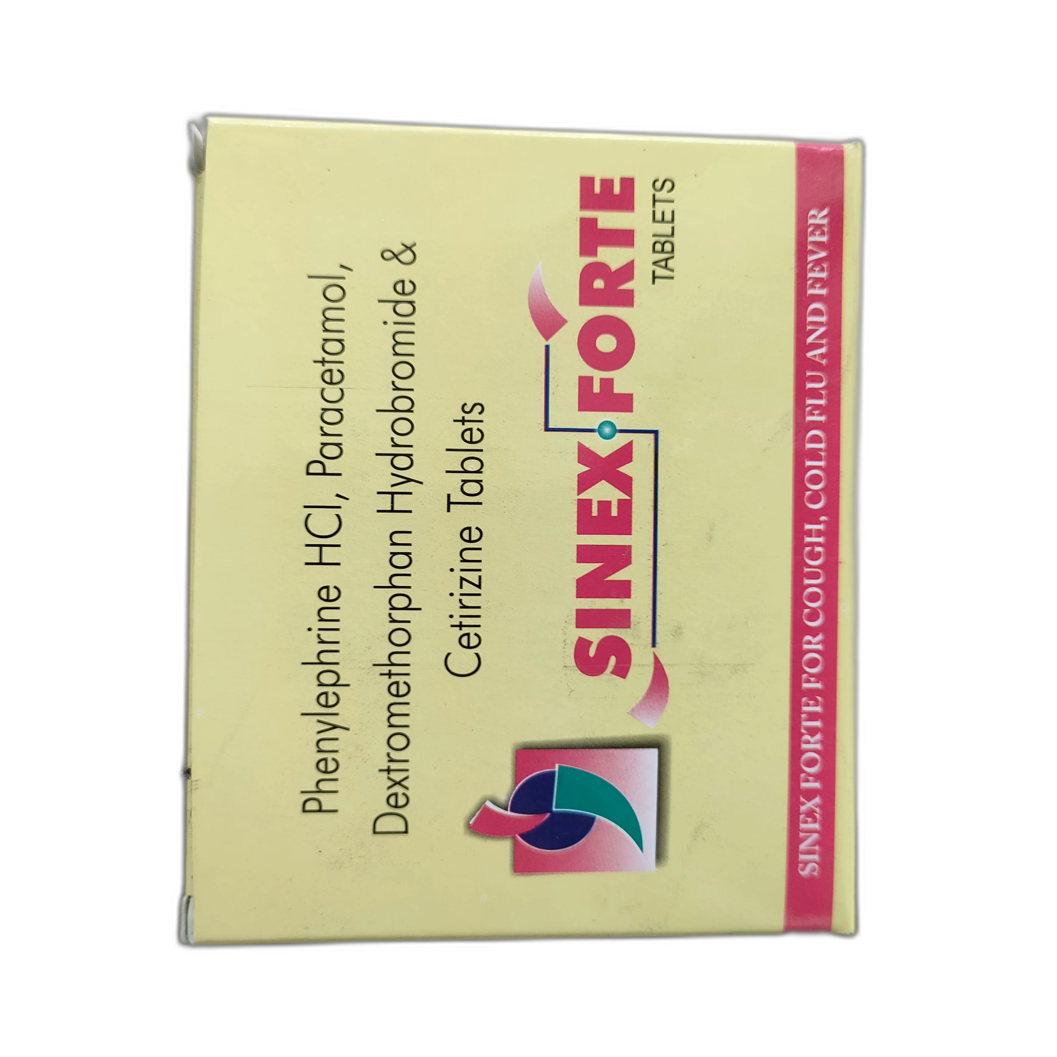 Sinex Forte — available at pharmacies in Cambodia on PharmKulen