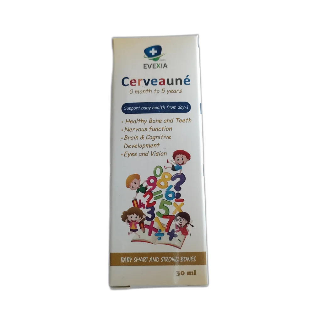 Evexia Cerveauné — available at pharmacies in Cambodia on PharmKulen