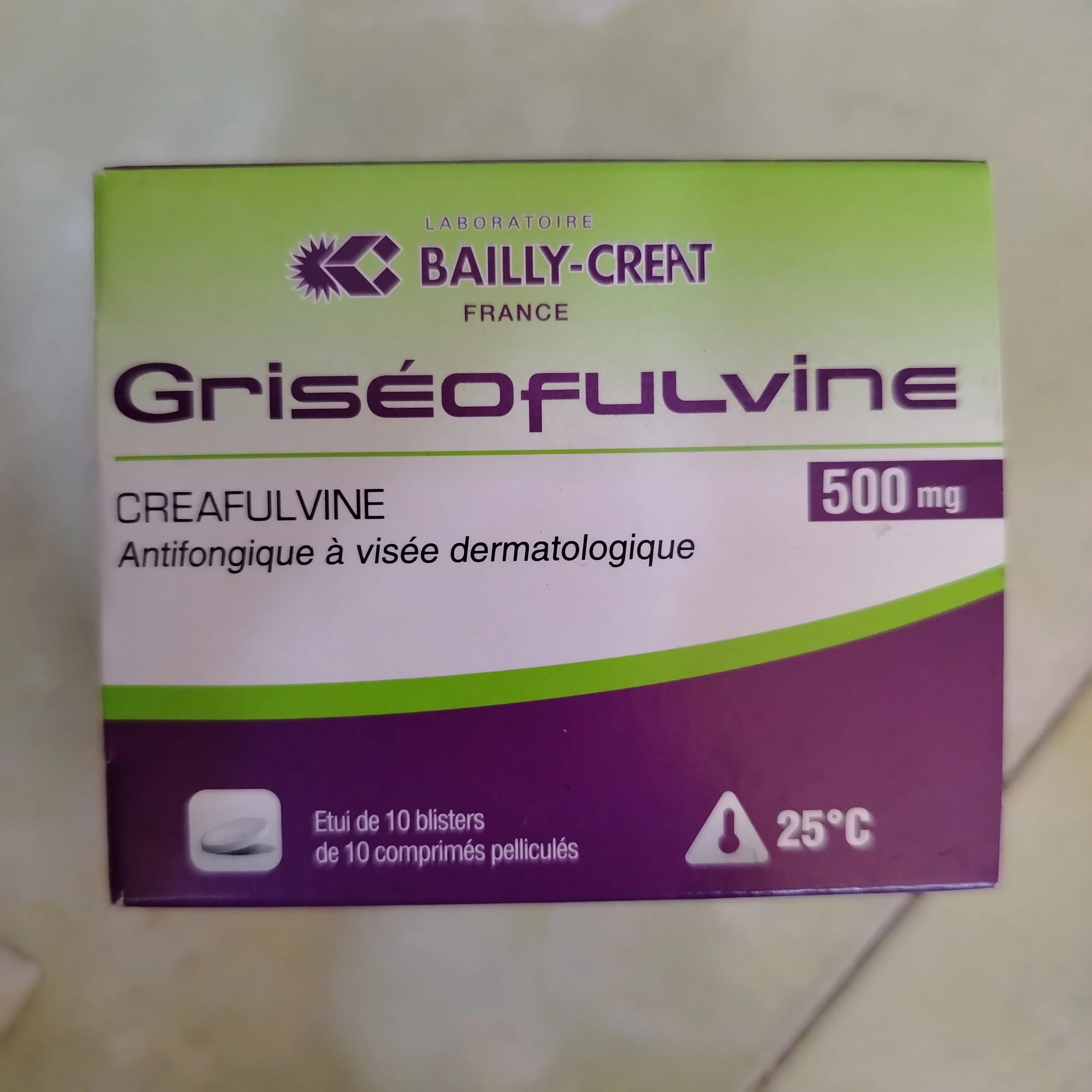 Griseofulvine — available at pharmacies in Cambodia on PharmKulen