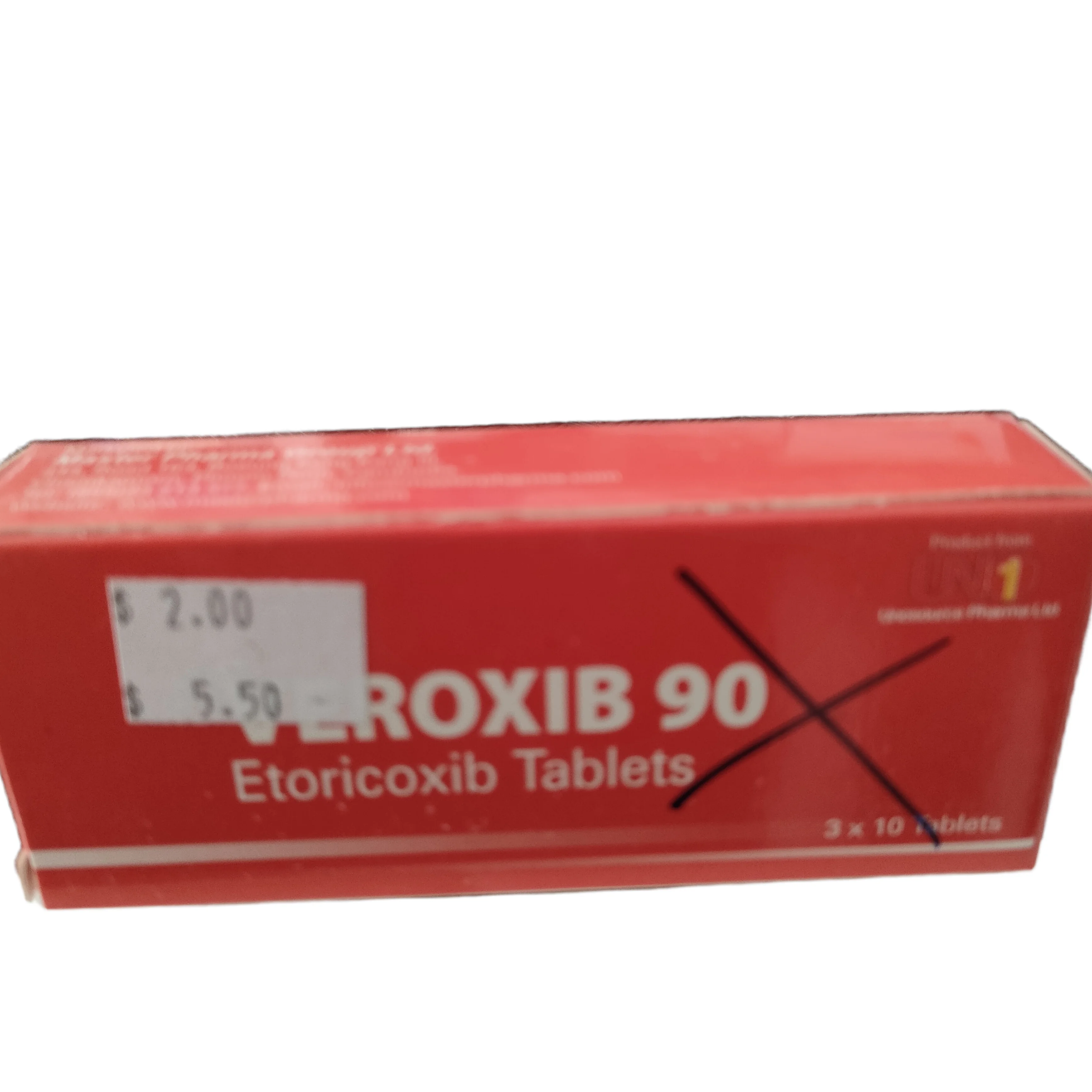 Veroxib — available at pharmacies in Cambodia on PharmKulen