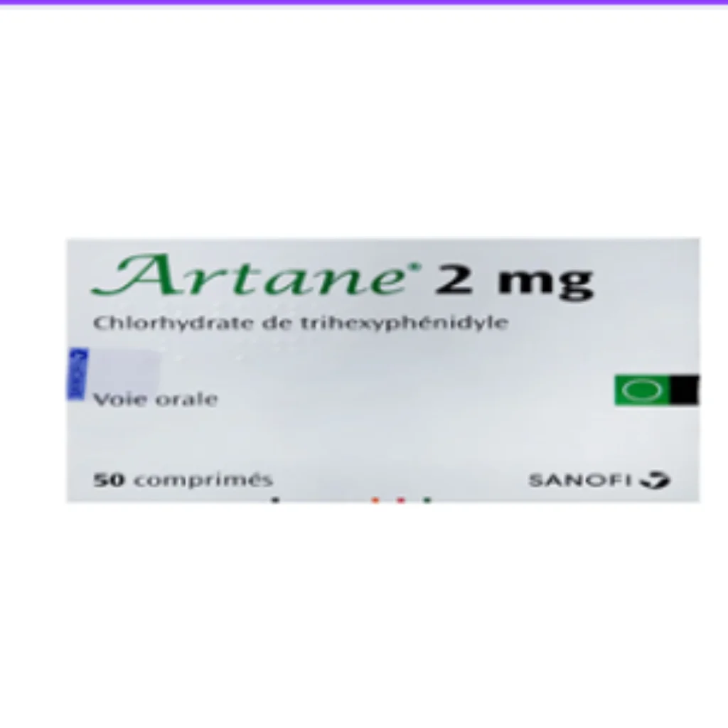 Artane 2mg Tablet (Trihexyphenidyle) — available at pharmacies in Cambodia on PharmKulen