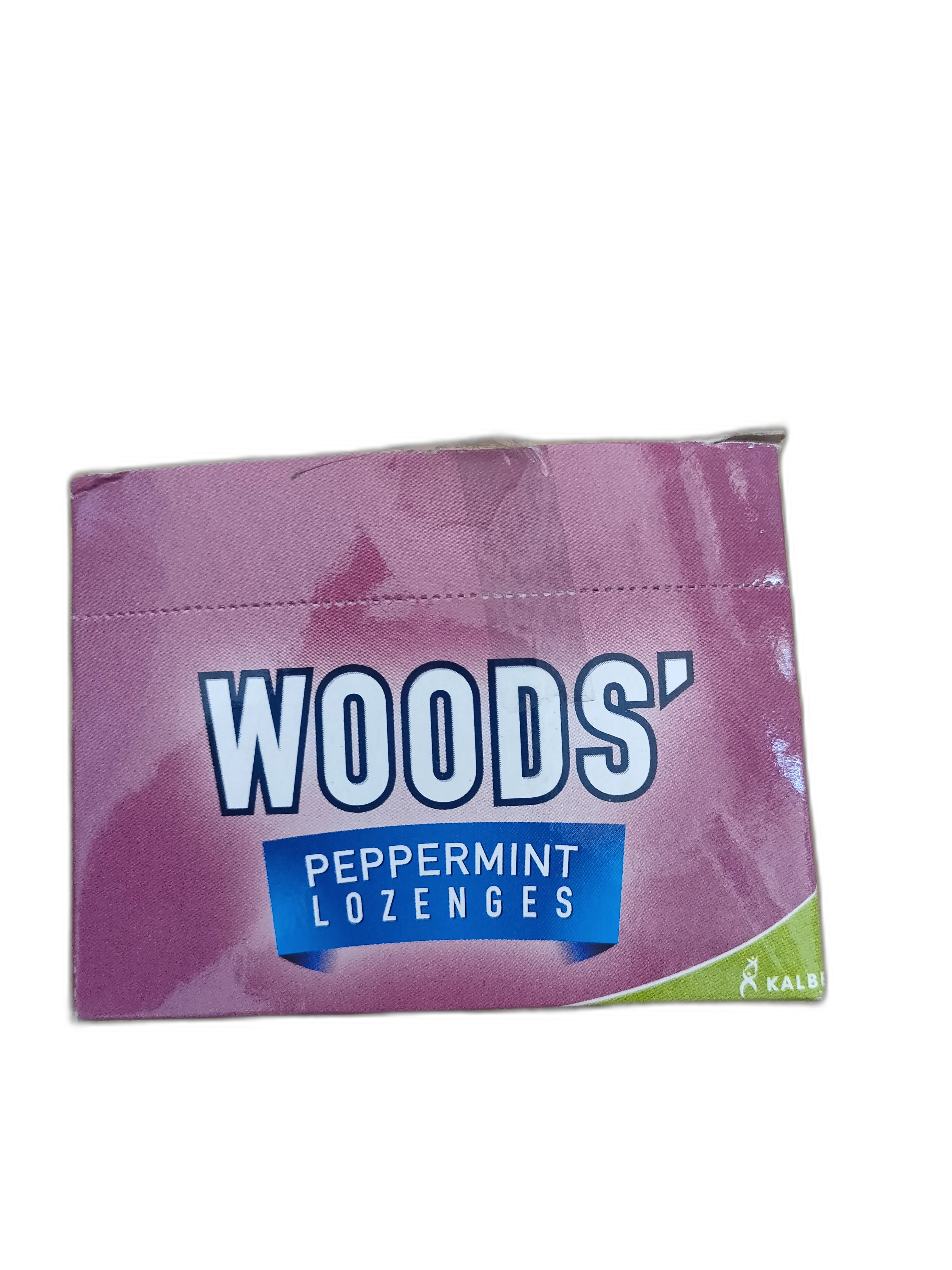 Woods Peppermint Lozenges Blackcurrant 225g — available at pharmacies in Cambodia on PharmKulen
