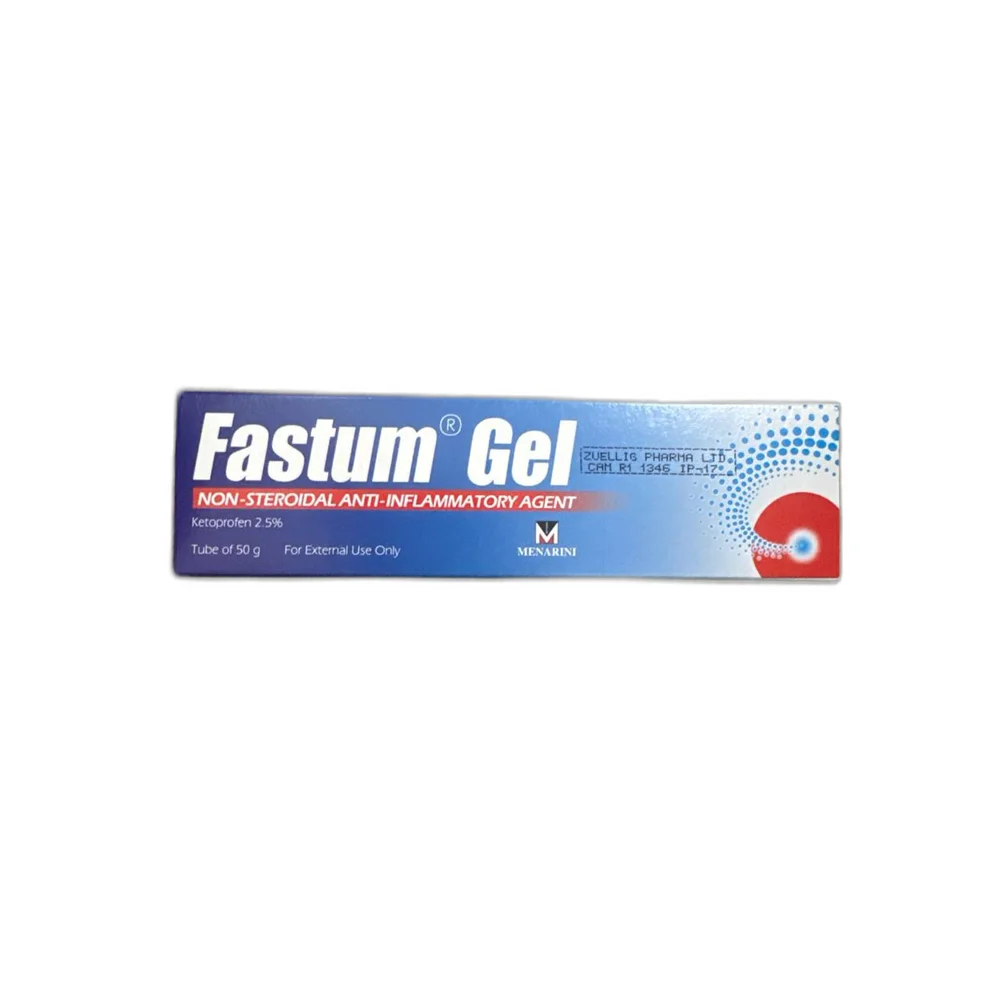 Fastum Gel — available at pharmacies in Cambodia on PharmKulen