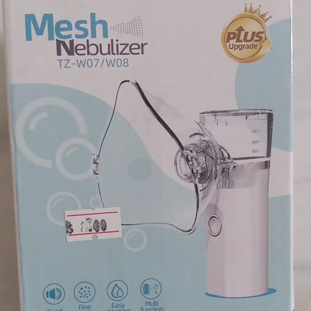 Mesh Nebulizer TZ-W07 / W08 — available at pharmacies in Cambodia on PharmKulen