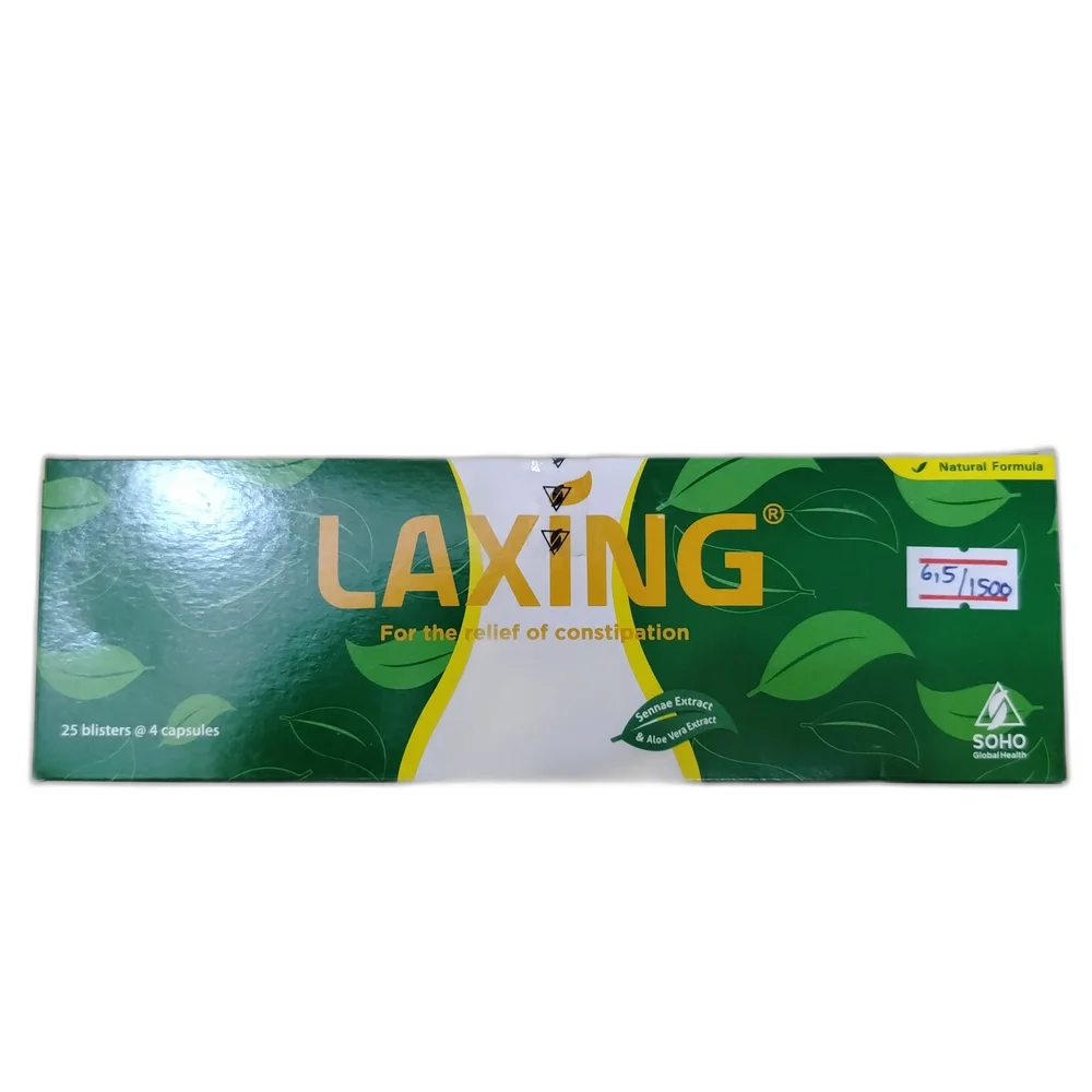 Laxing — available at pharmacies in Cambodia on PharmKulen