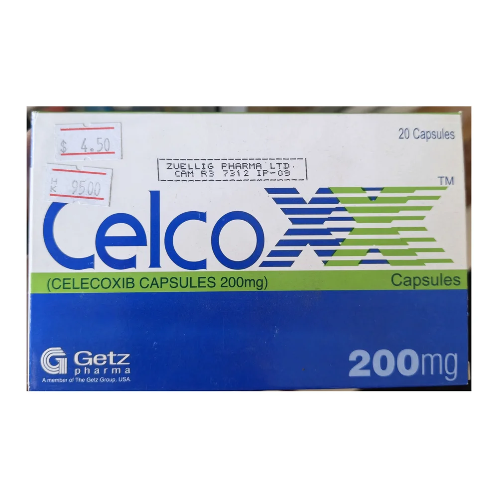 Celcoxx — available at pharmacies in Cambodia on PharmKulen