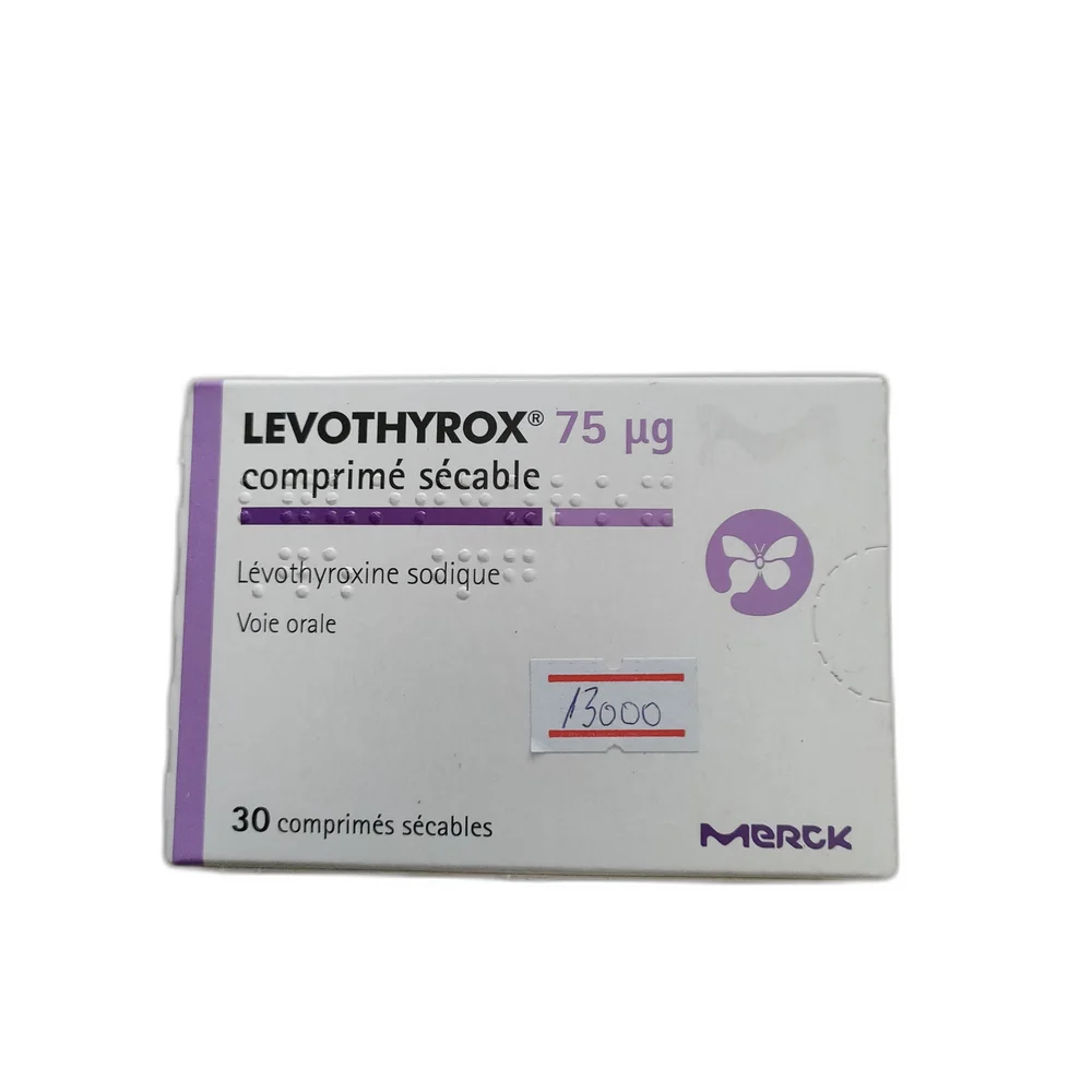 Levothyrox 75 — available at pharmacies in Cambodia on PharmKulen