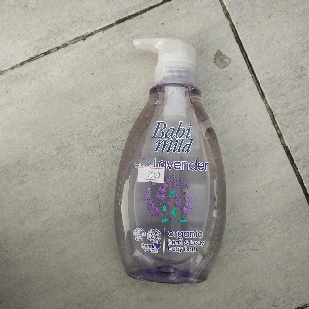 Babi Mild Lavender Baby Bath — available at pharmacies in Cambodia on PharmKulen