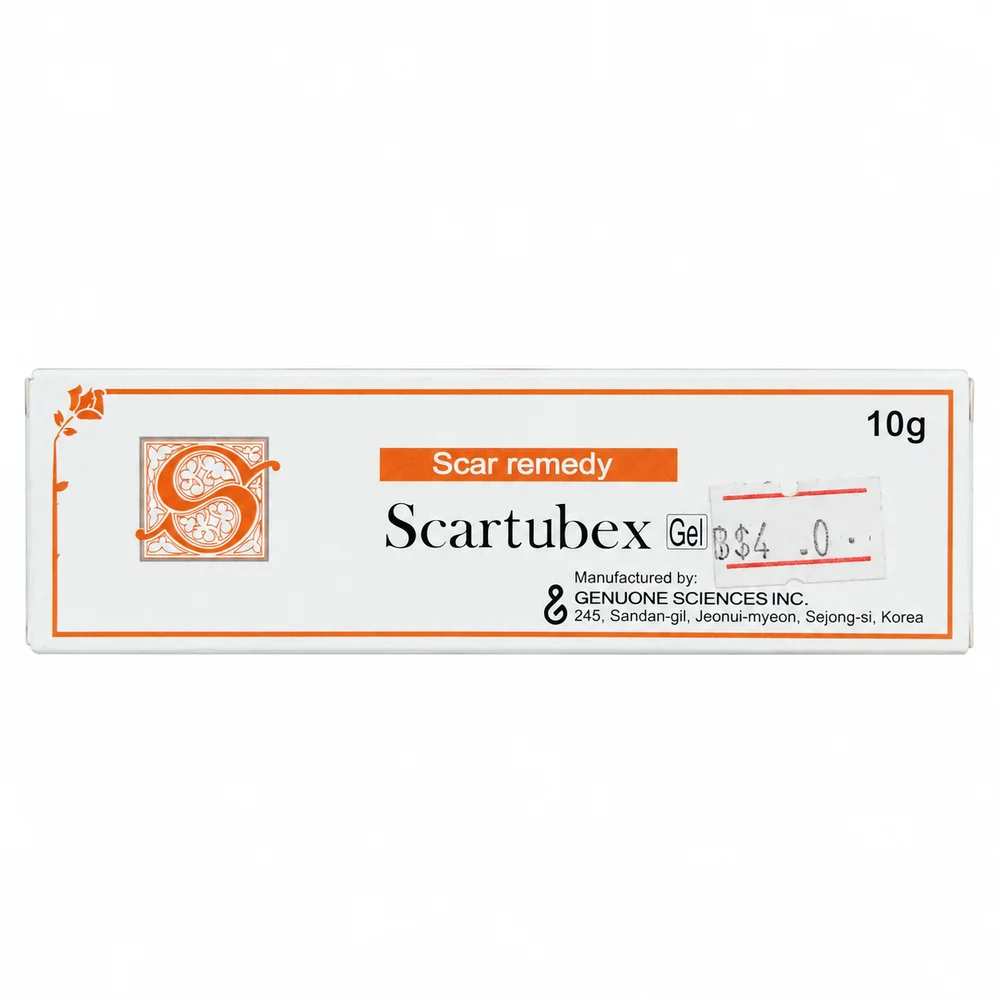 Scartubex Gel — available at pharmacies in Cambodia on PharmKulen