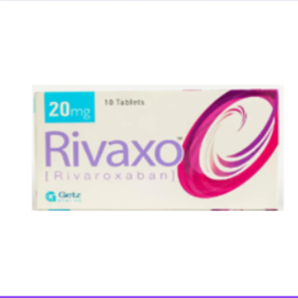 Rivaxo 20mg (Rivaroxaban) — available at pharmacies in Cambodia on PharmKulen