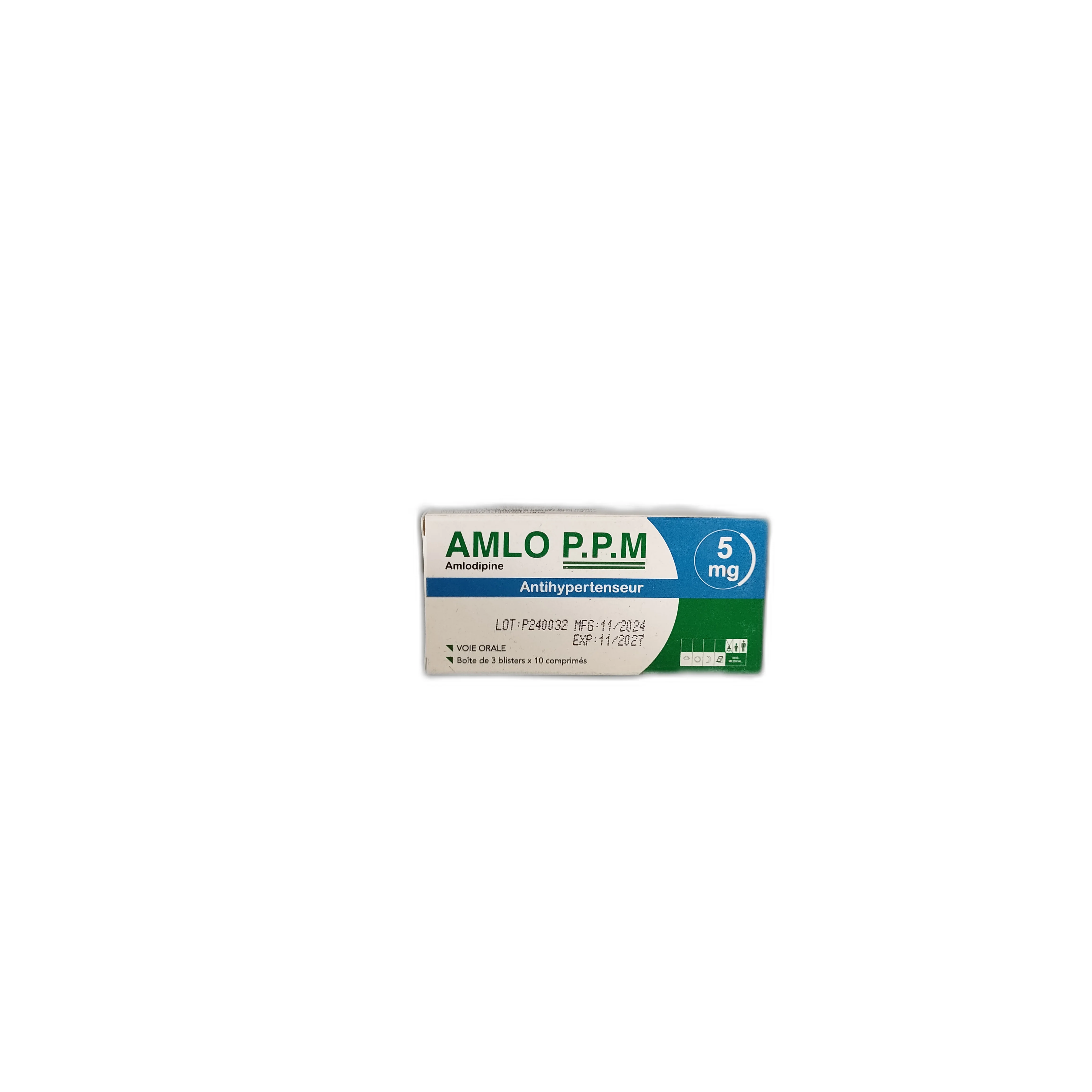 AMLO P.P.M — available at pharmacies in Cambodia on PharmKulen