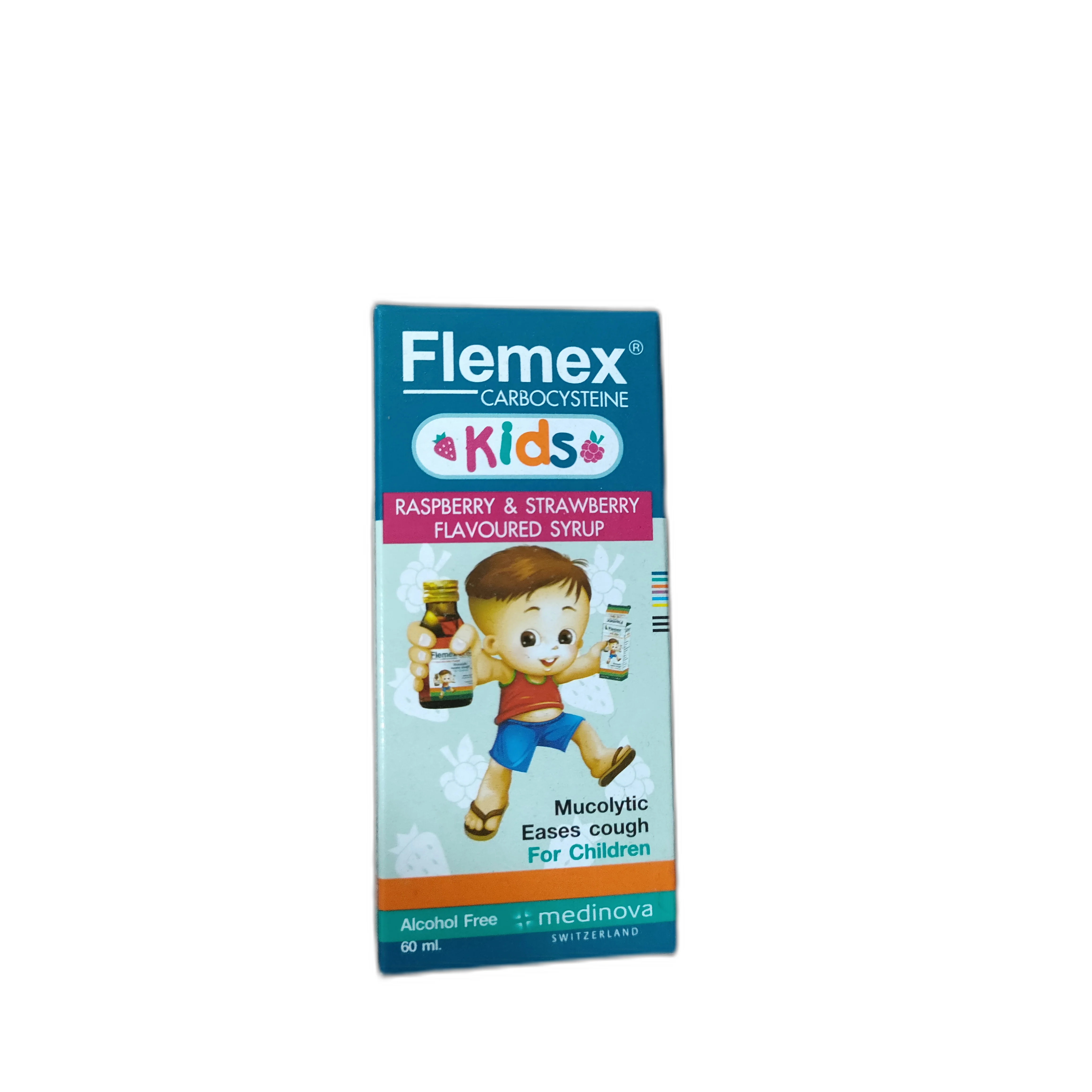 Flemex Kids — available at pharmacies in Cambodia on PharmKulen