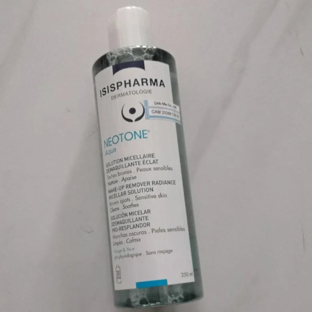 Isispharma Neotone Aqua (Radiance Micellar Solution) — available at pharmacies in Cambodia on PharmKulen