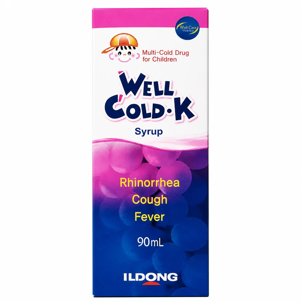 Well Cold-K — available at pharmacies in Cambodia on PharmKulen