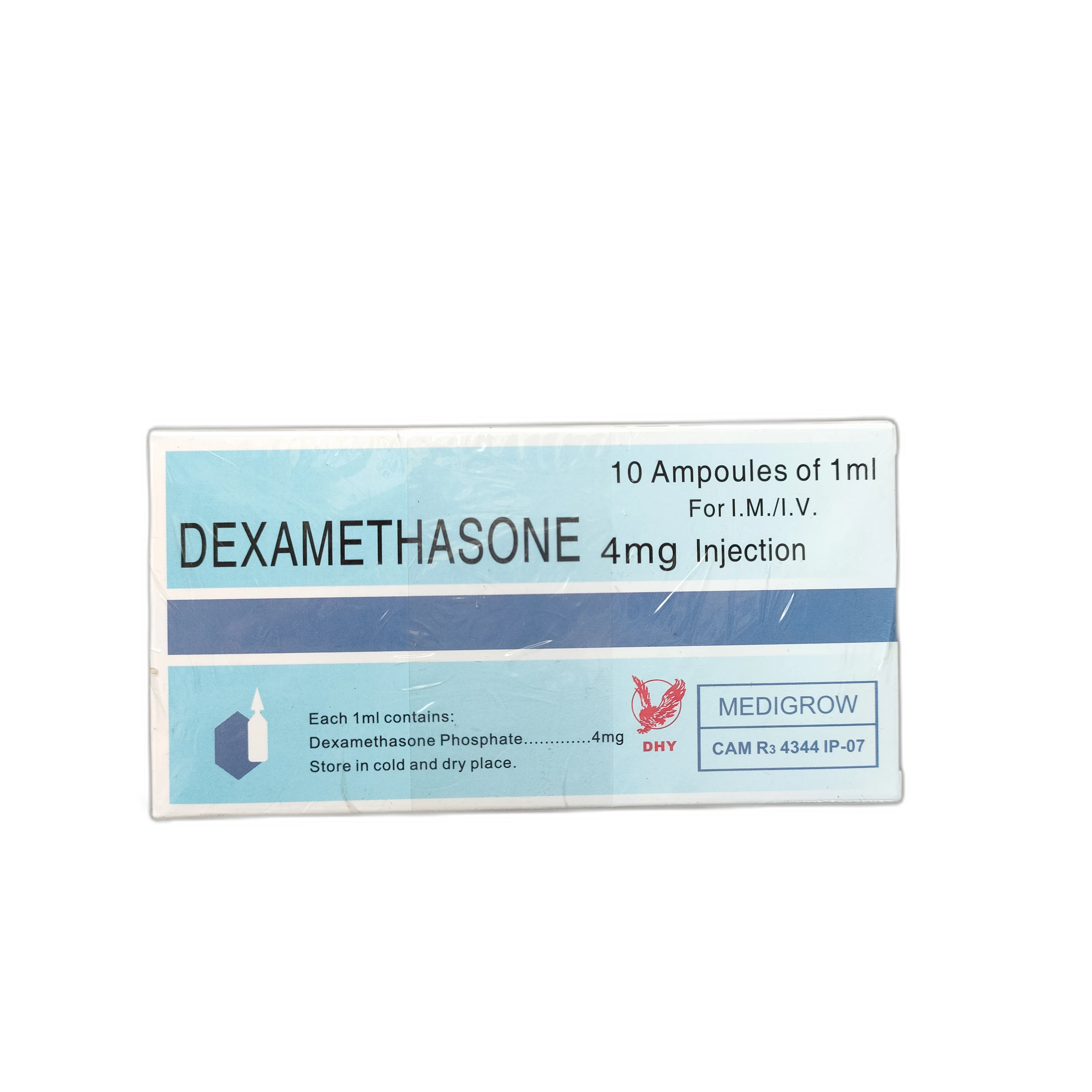 Dexamethasone Medigrow — available at pharmacies in Cambodia on PharmKulen