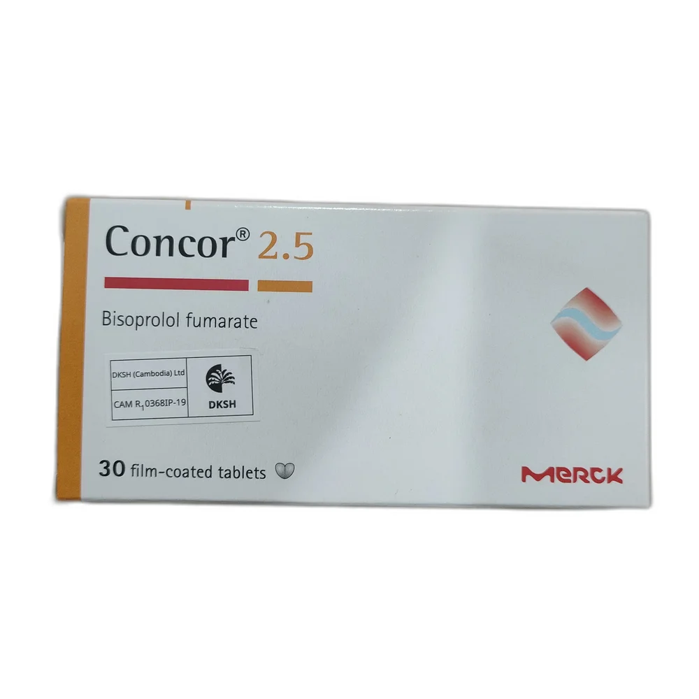 Concor — available at pharmacies in Cambodia on PharmKulen