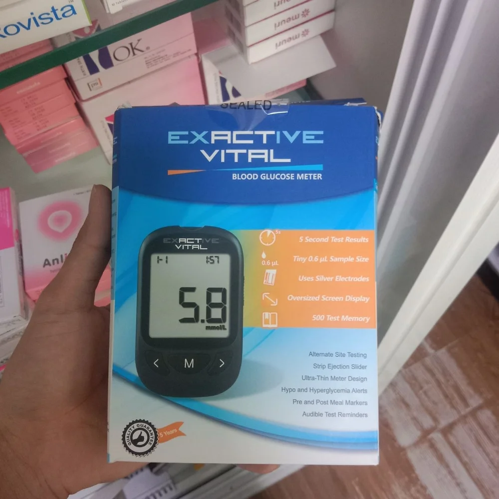 Exactive Vital — available at pharmacies in Cambodia on PharmKulen
