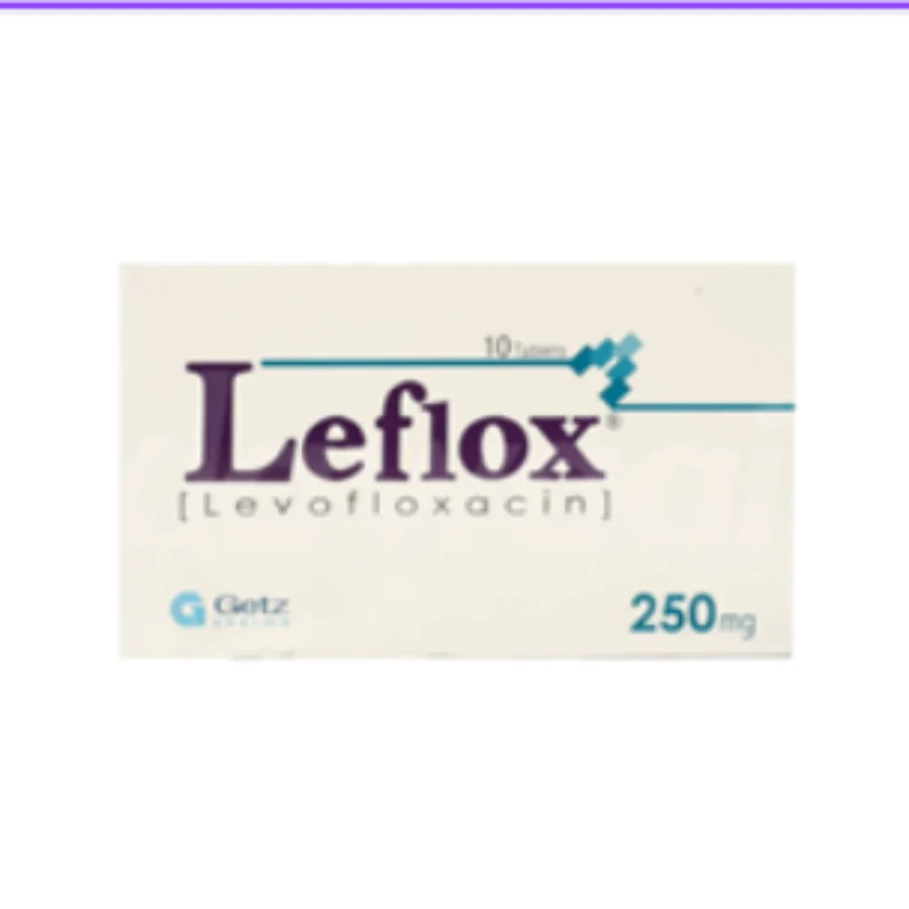 Leflox 250mg Tablet (Levofloxacin) — available at pharmacies in Cambodia on PharmKulen