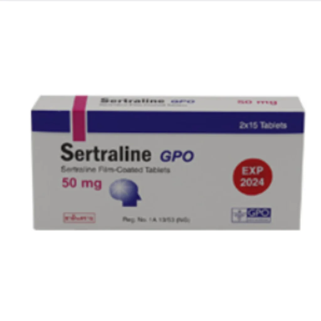 Sertraline GPO 50mg — available at pharmacies in Cambodia on PharmKulen