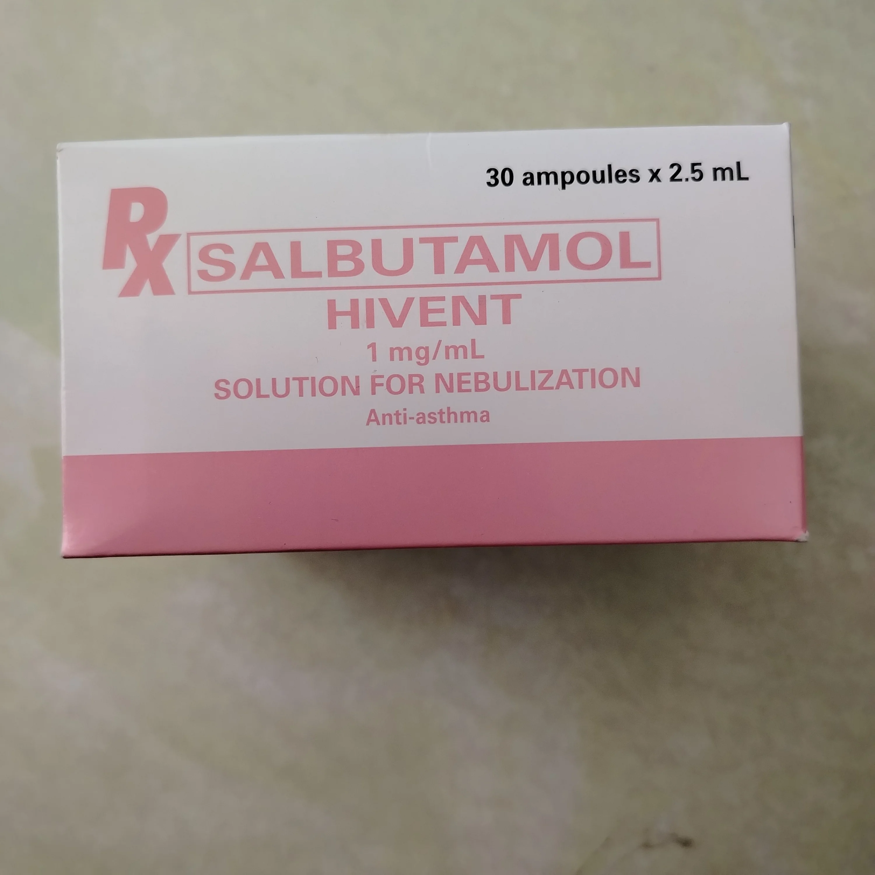 Hivent — available at pharmacies in Cambodia on PharmKulen
