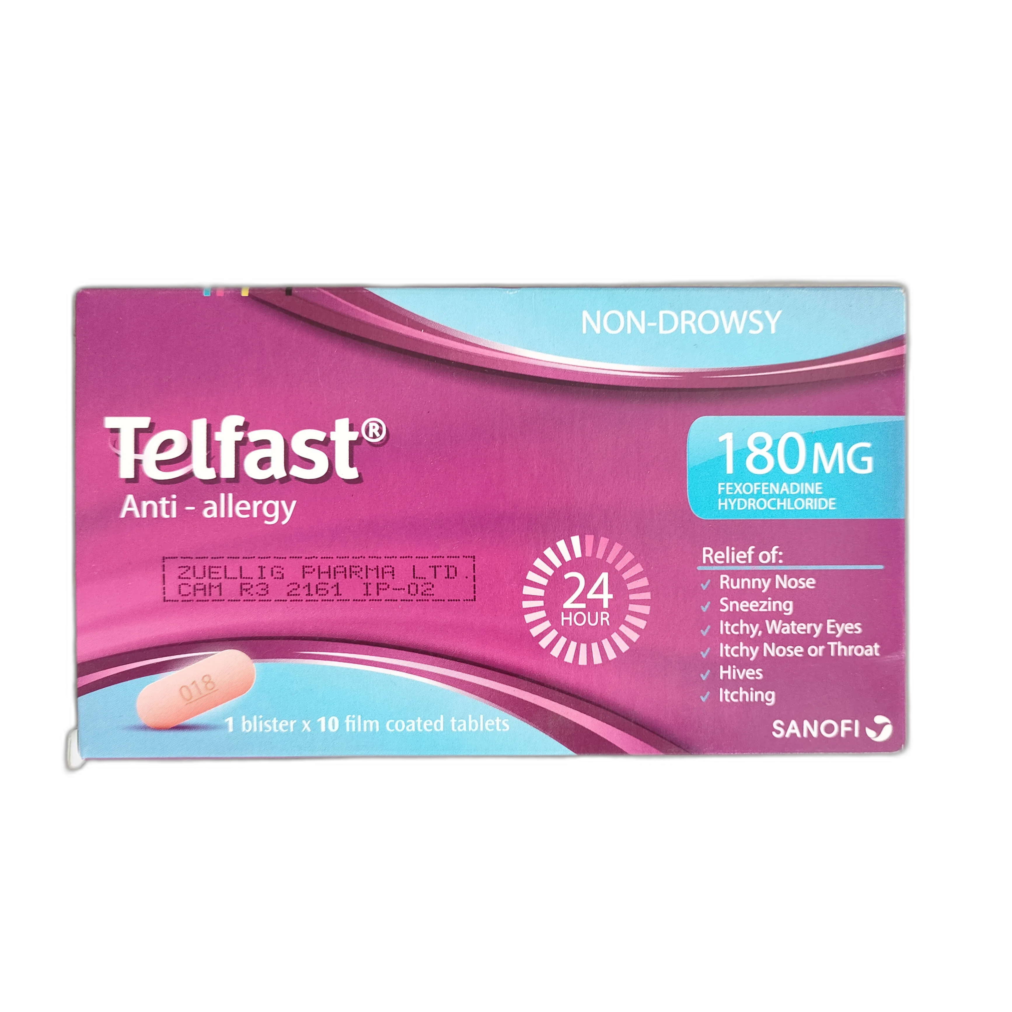 Telfast — available at pharmacies in Cambodia on PharmKulen