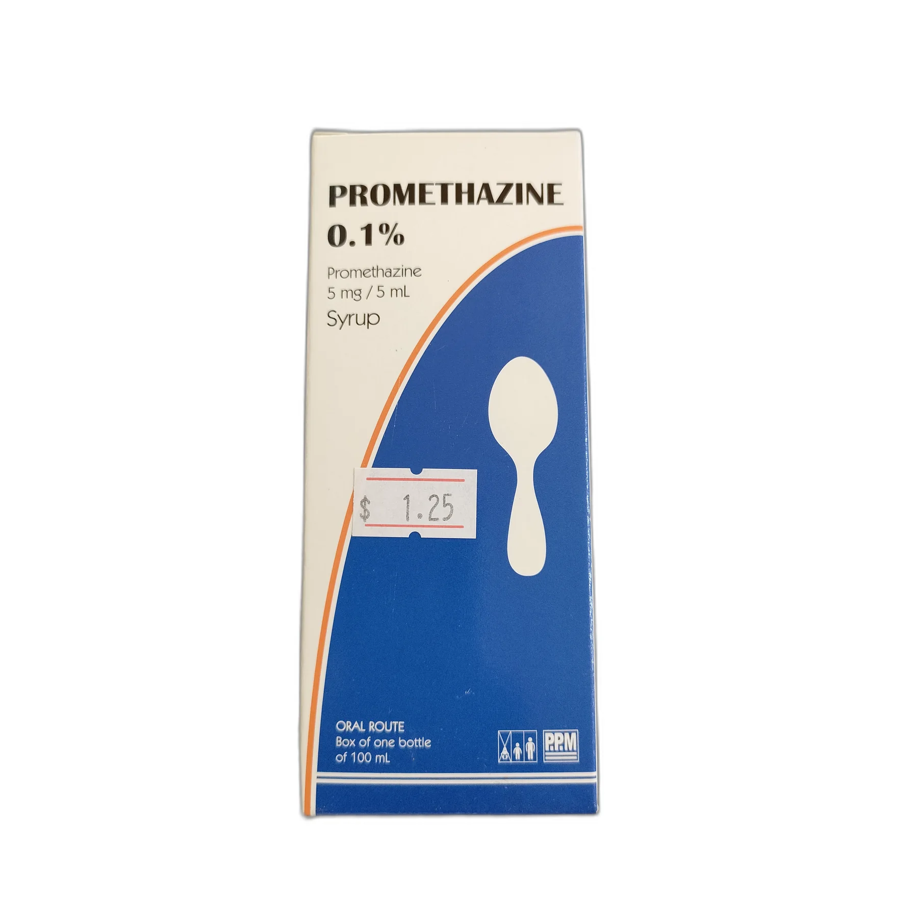 Promethazine 0.1% Syrup — available at pharmacies in Cambodia on PharmKulen