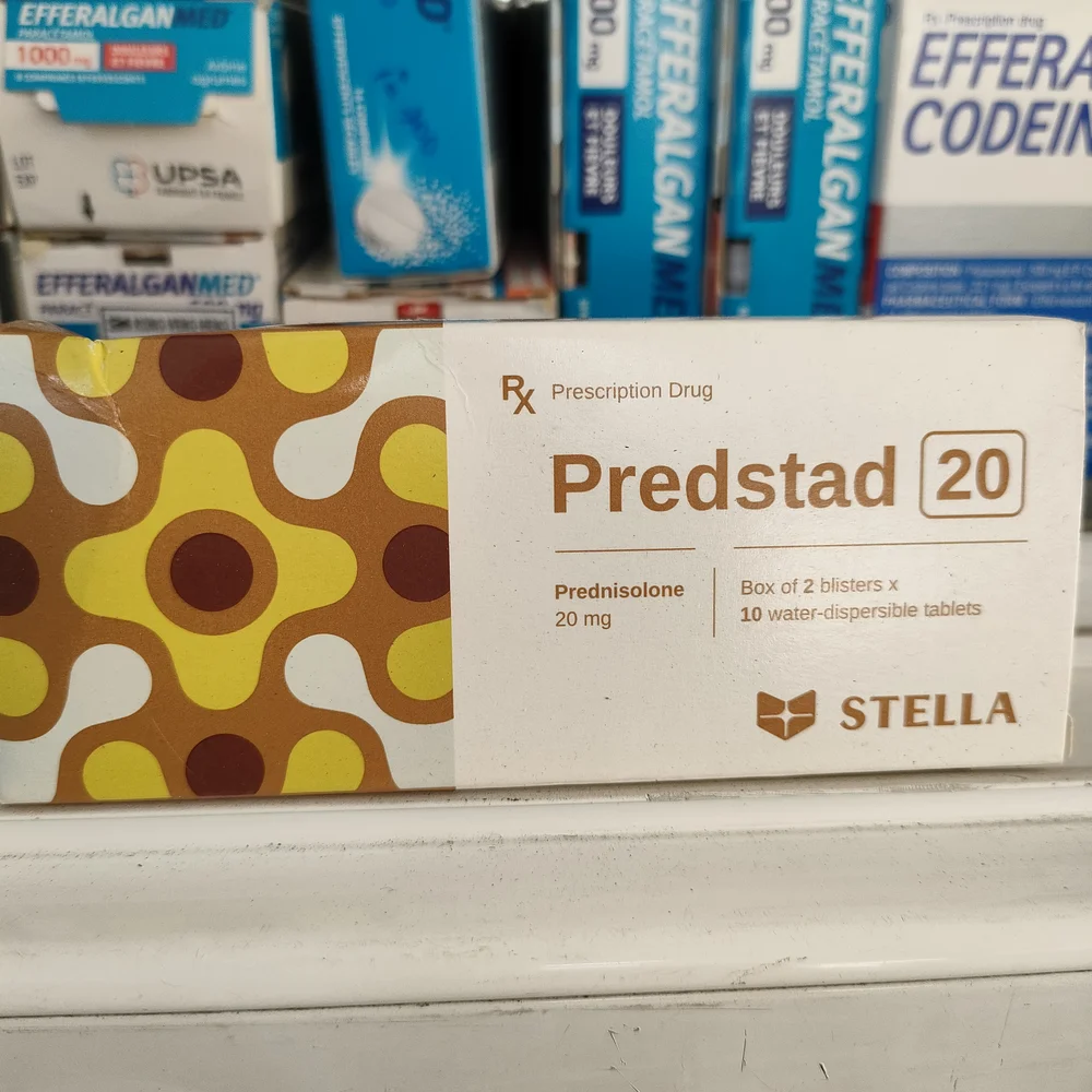 Predstad 20 — available at pharmacies in Cambodia on PharmKulen