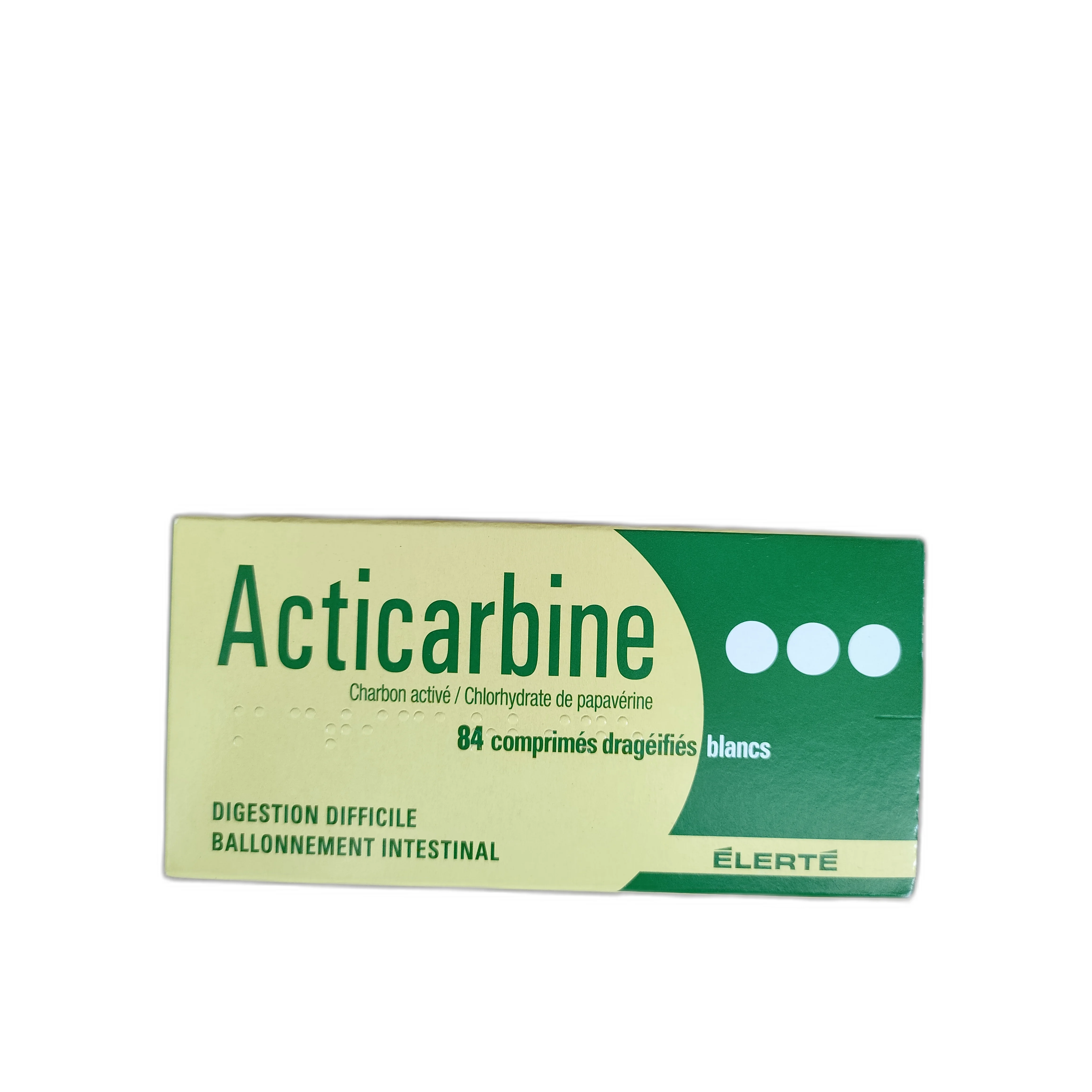 Acticarbine — available at pharmacies in Cambodia on PharmKulen