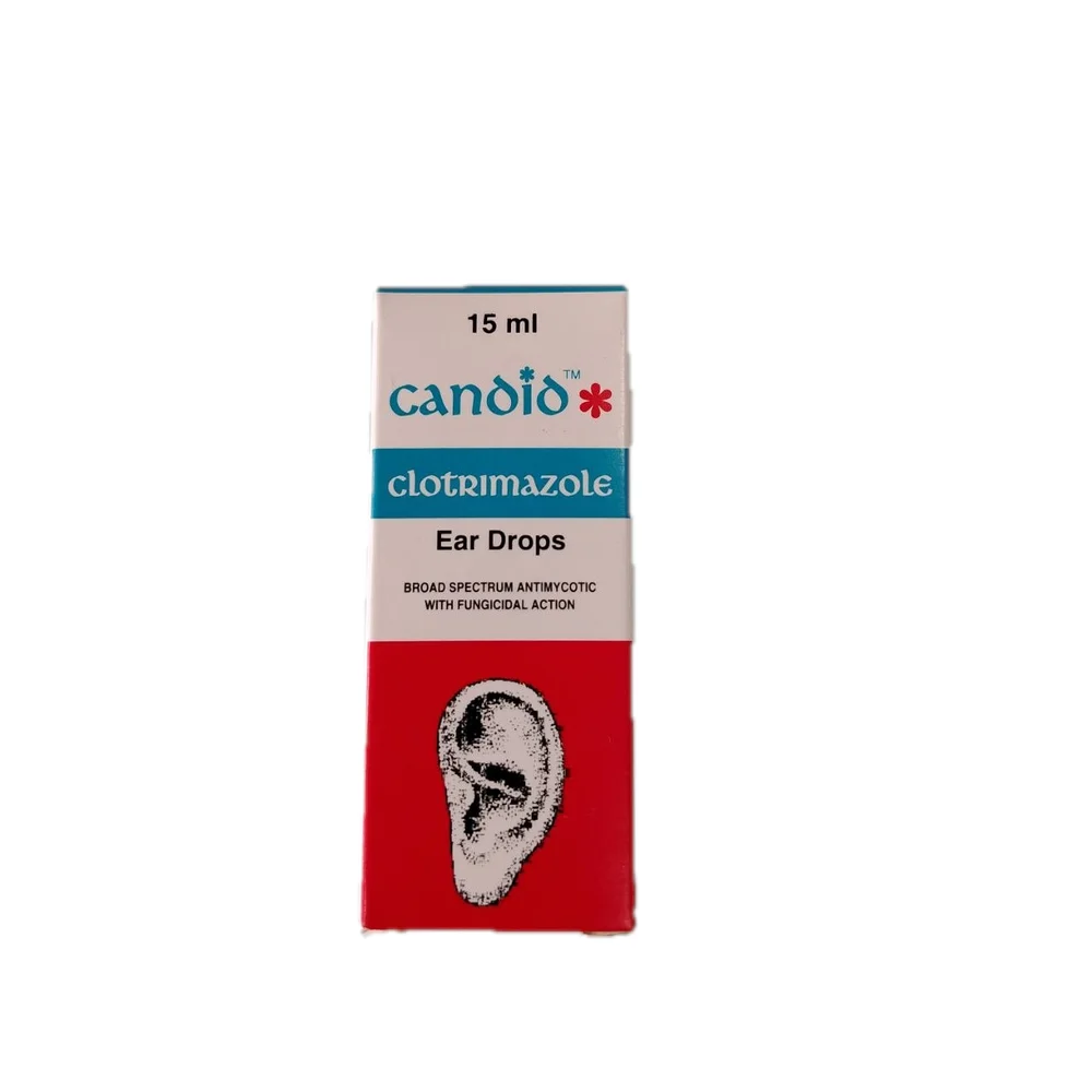 Candid Ear Drops — available at pharmacies in Cambodia on PharmKulen