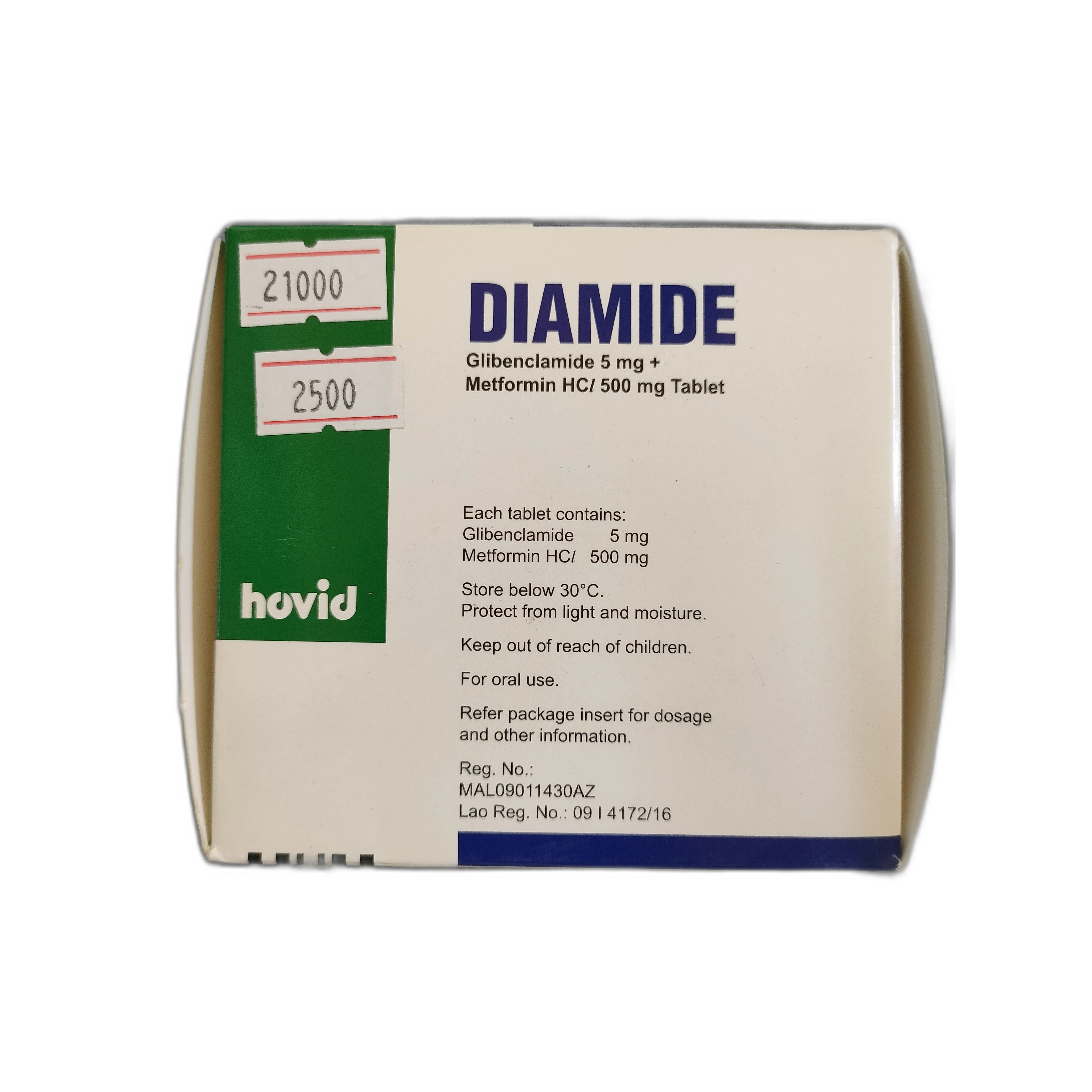 Diamide — available at pharmacies in Cambodia on PharmKulen