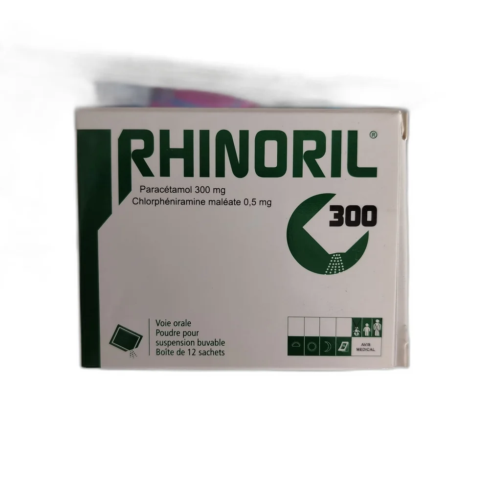 Rhinoril — available at pharmacies in Cambodia on PharmKulen