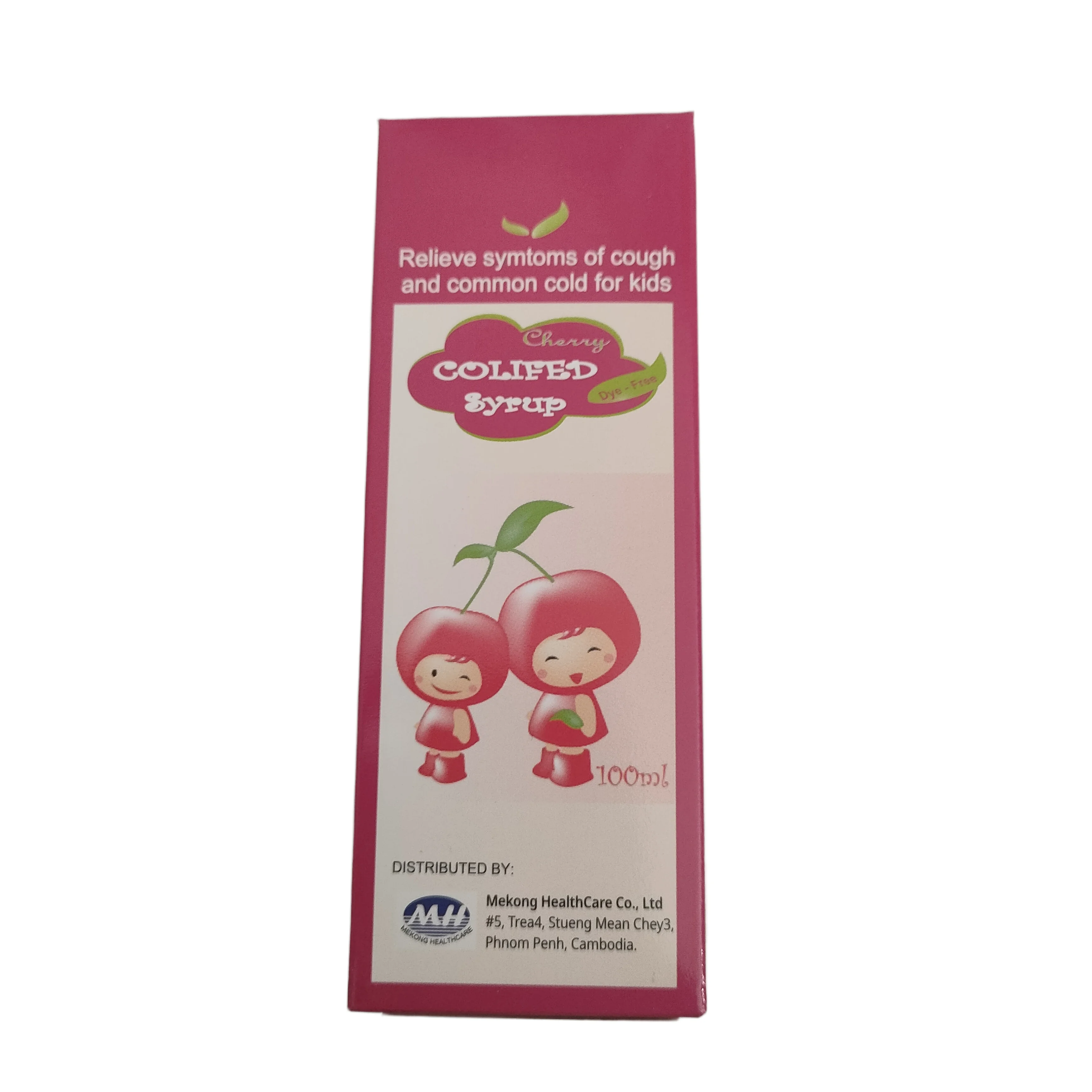 Colifed — available at pharmacies in Cambodia on PharmKulen