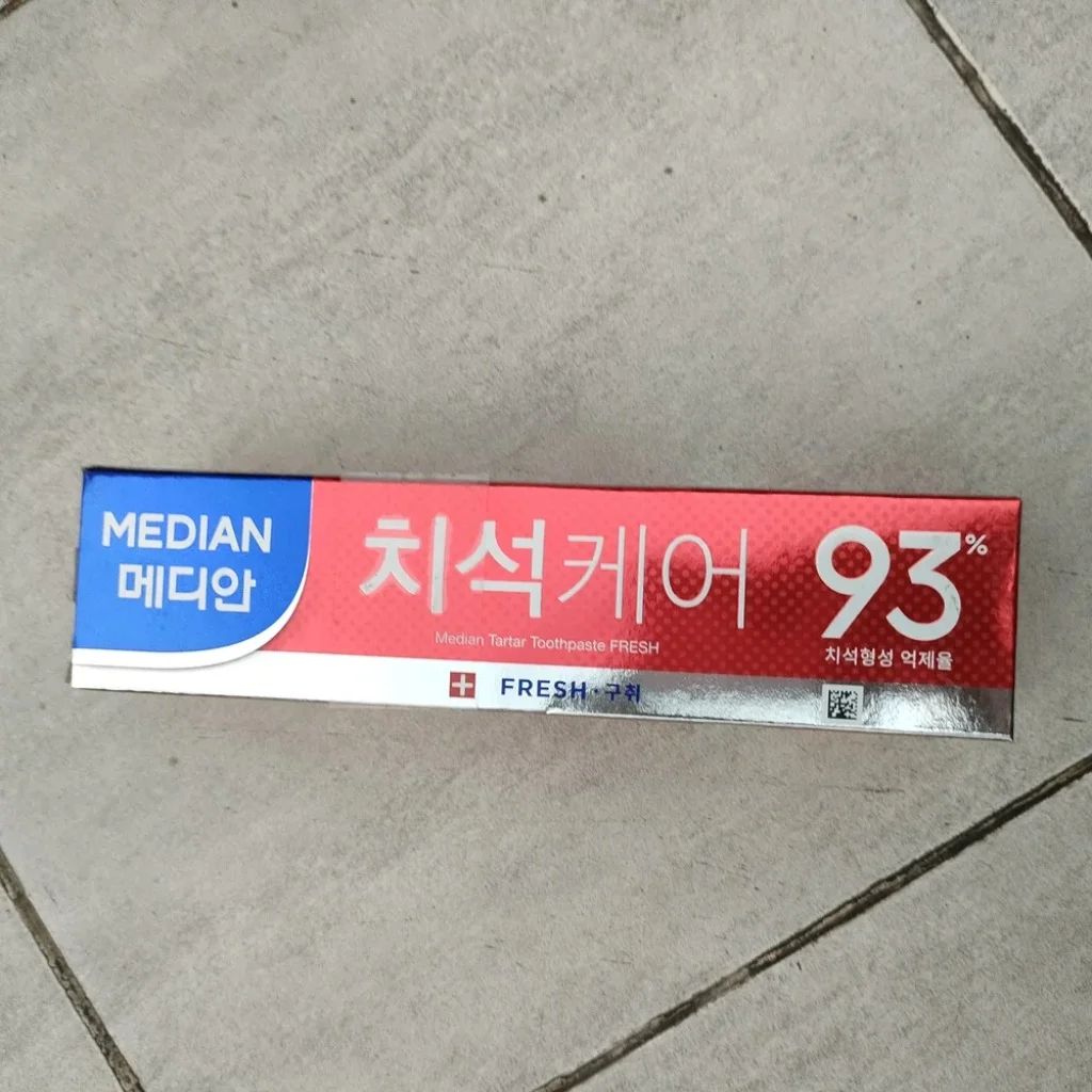 Median Dental IQ 93% Tartar Care Toothpaste (Fresh) — available at pharmacies in Cambodia on PharmKulen