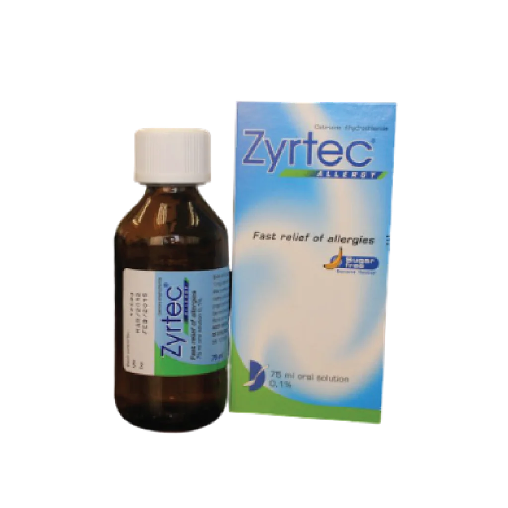 Zyrtec — available at pharmacies in Cambodia on PharmKulen