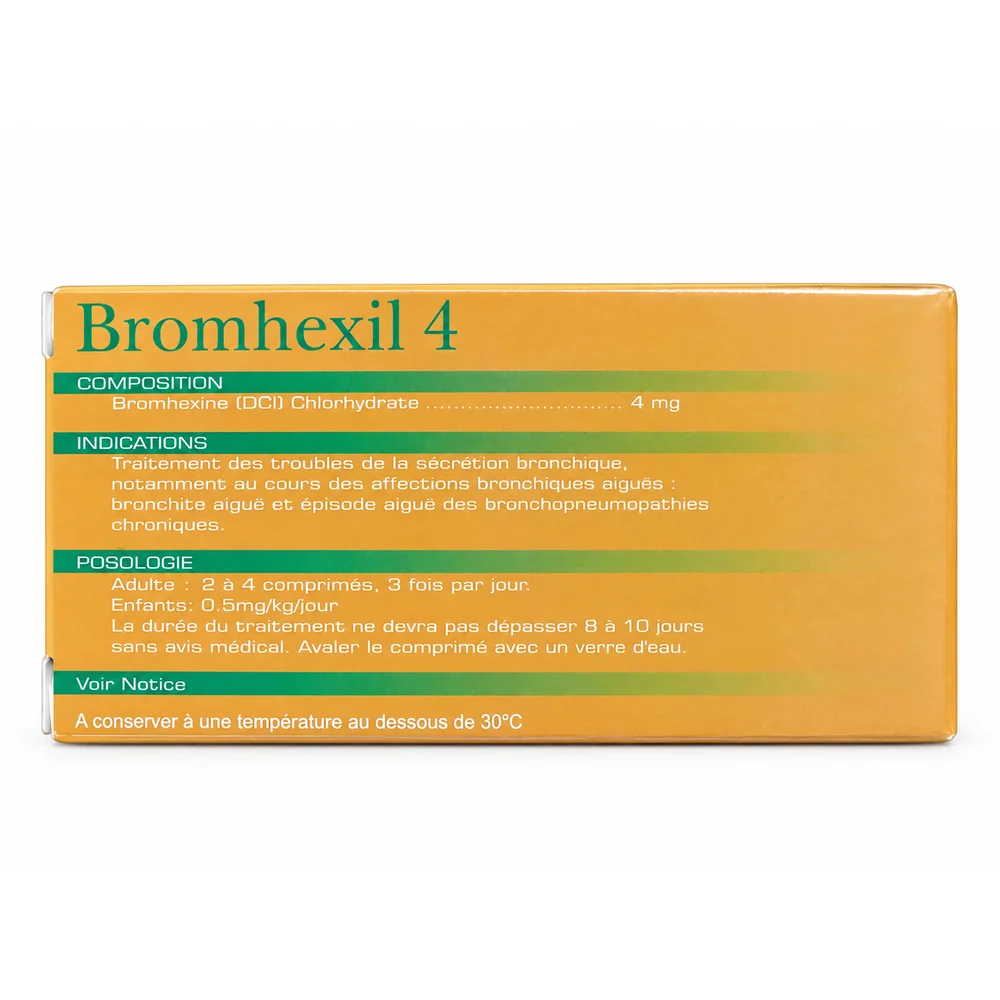 Bromhexil 4 — available at pharmacies in Cambodia on PharmKulen