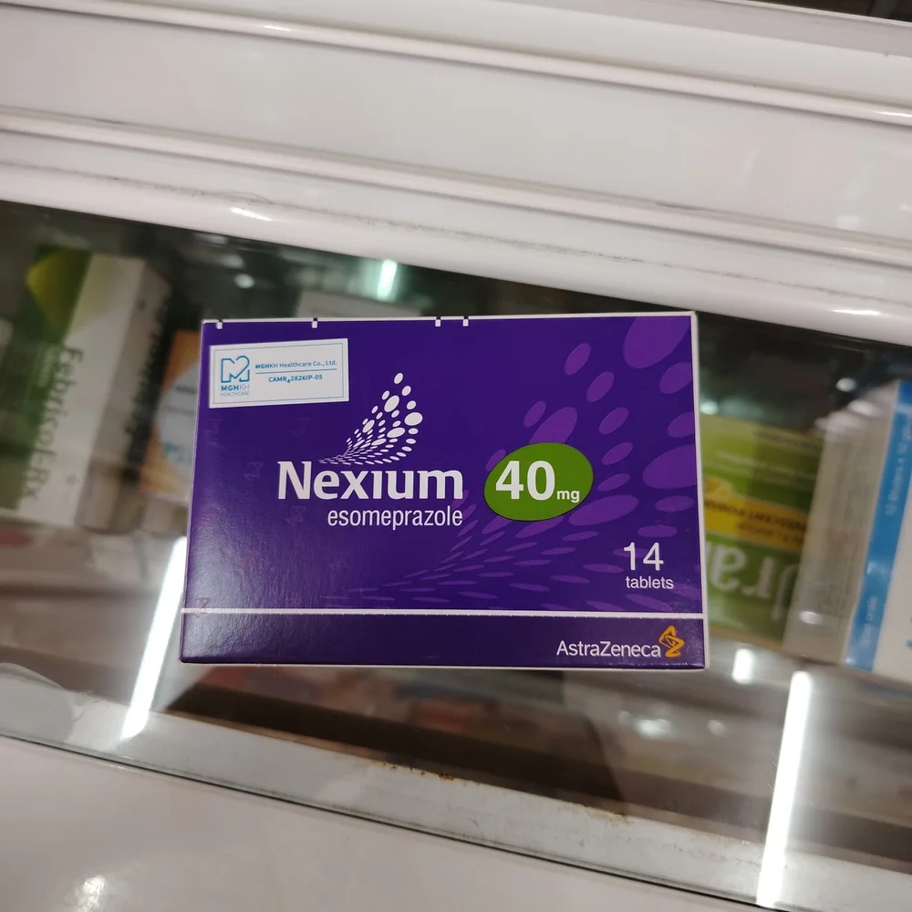 Nexium — available at pharmacies in Cambodia on PharmKulen