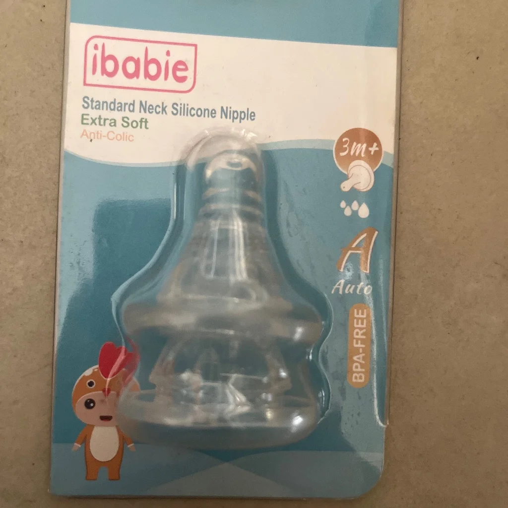 Ibabie silicone nipple  — available at pharmacies in Cambodia on PharmKulen