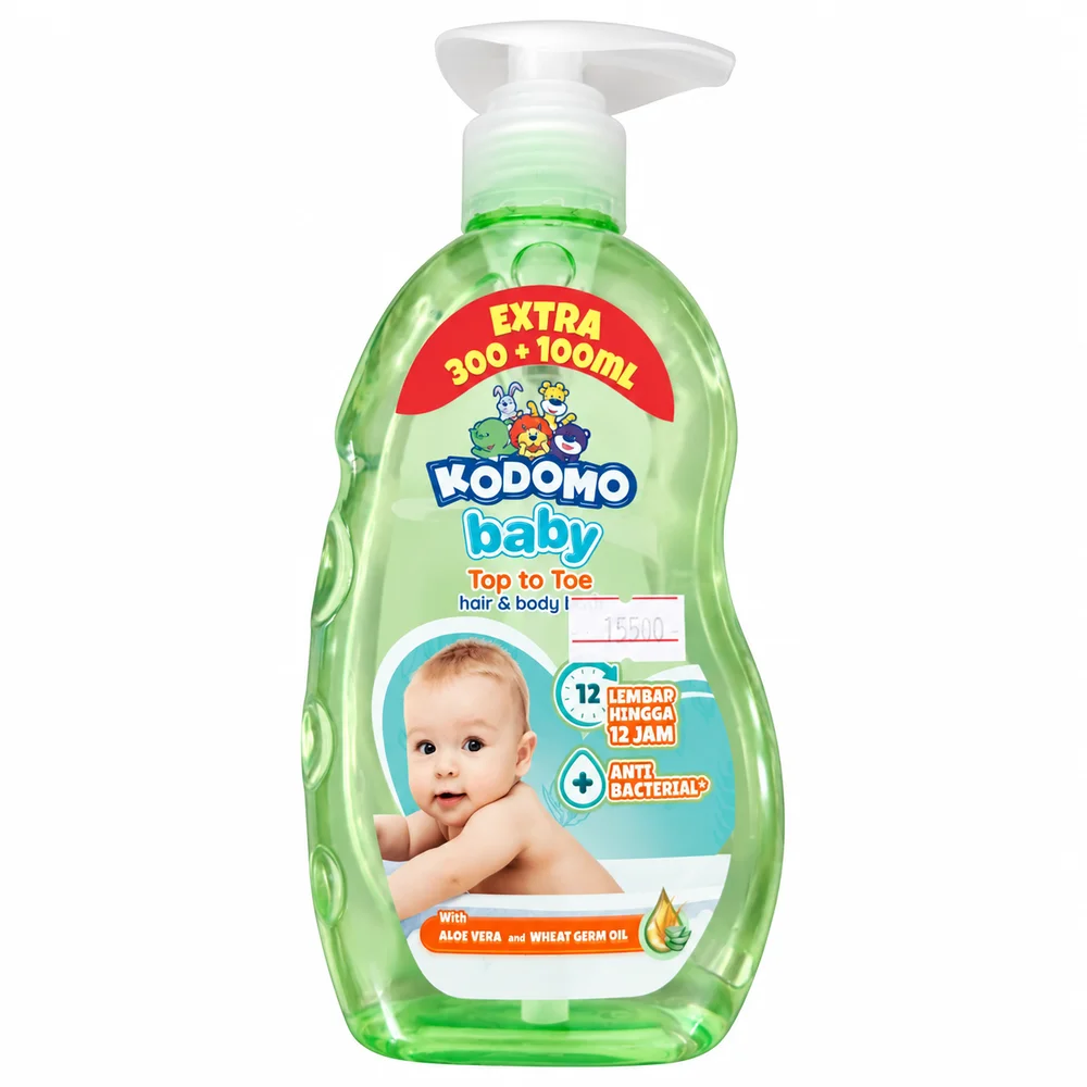 Kodomo Baby Top to Toe Hair & Body Bath — available at pharmacies in Cambodia on PharmKulen