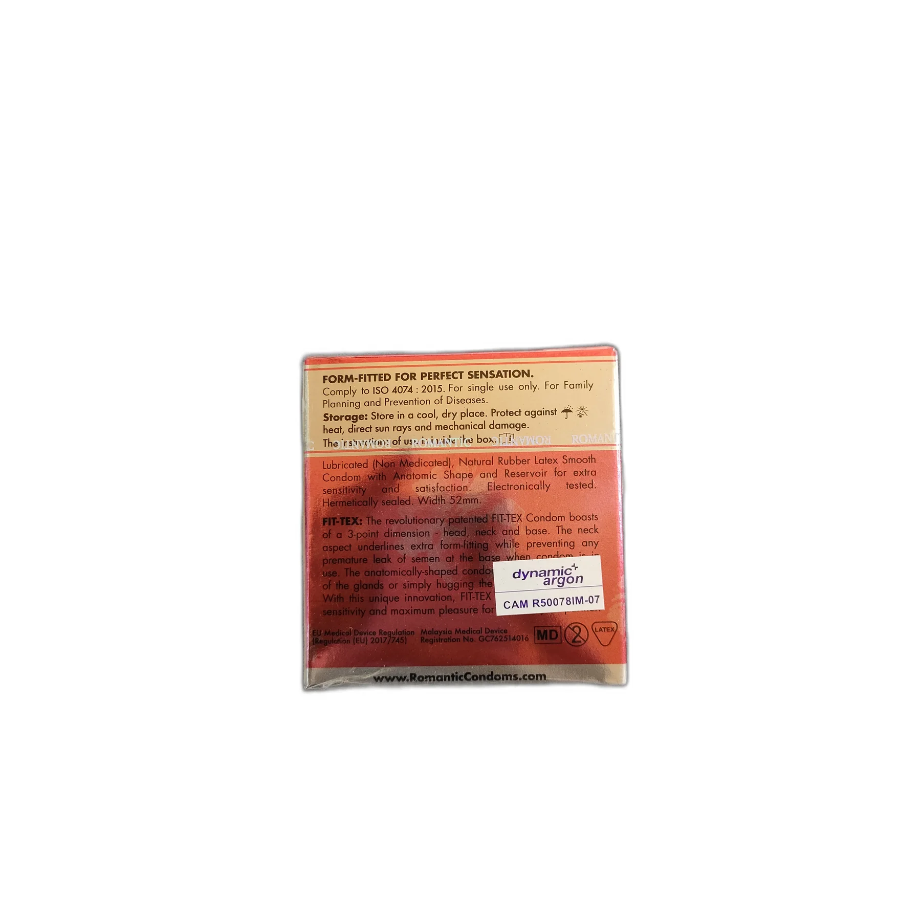 Romantic Love Rubber Fit-tex 003 — available at pharmacies in Cambodia on PharmKulen