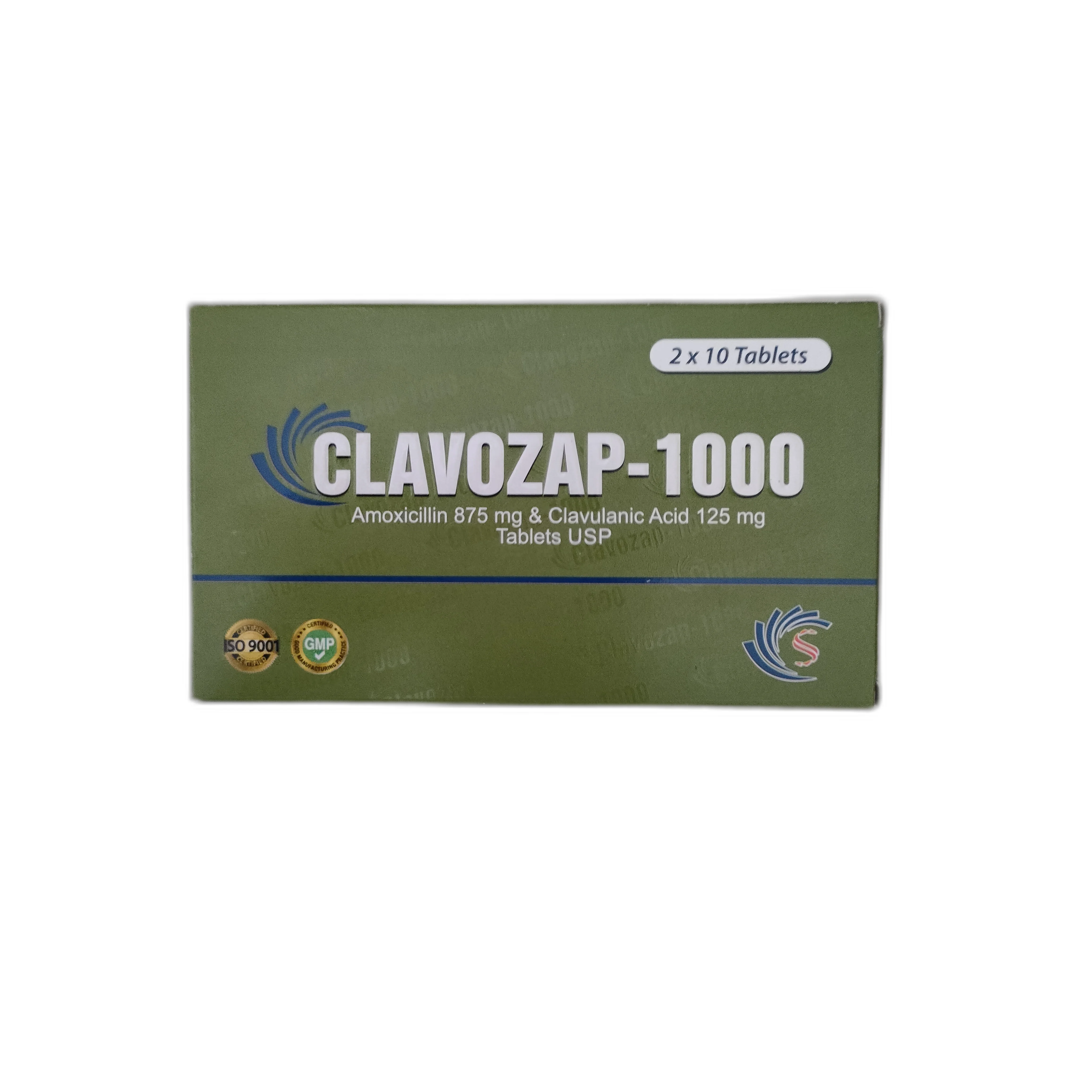 CLAVOZAP-1000 — available at pharmacies in Cambodia on PharmKulen