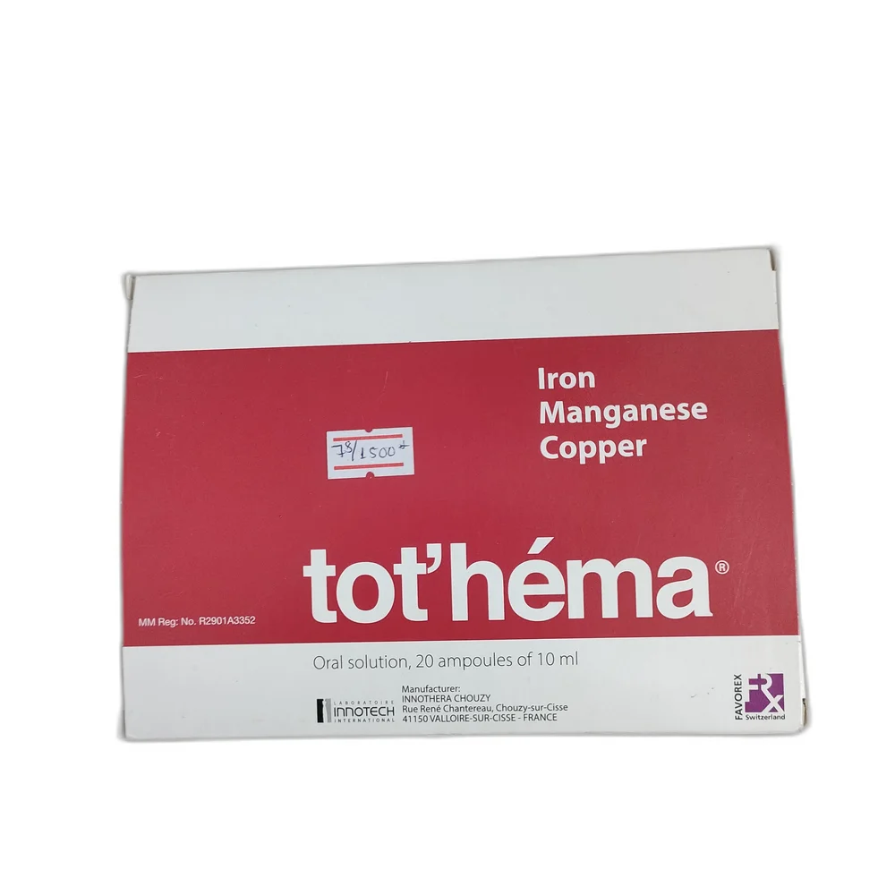 Tot'héma — available at pharmacies in Cambodia on PharmKulen